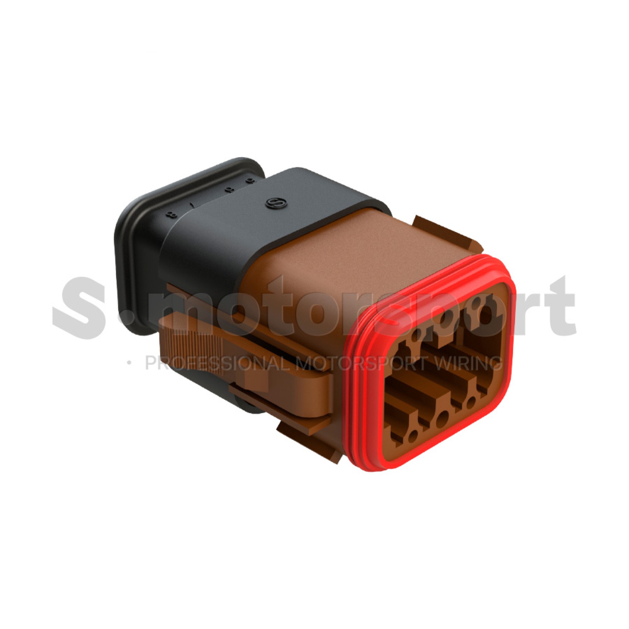 8-ми контактный разъем Amphenol Sine Systems AT06-08SD-SRBR