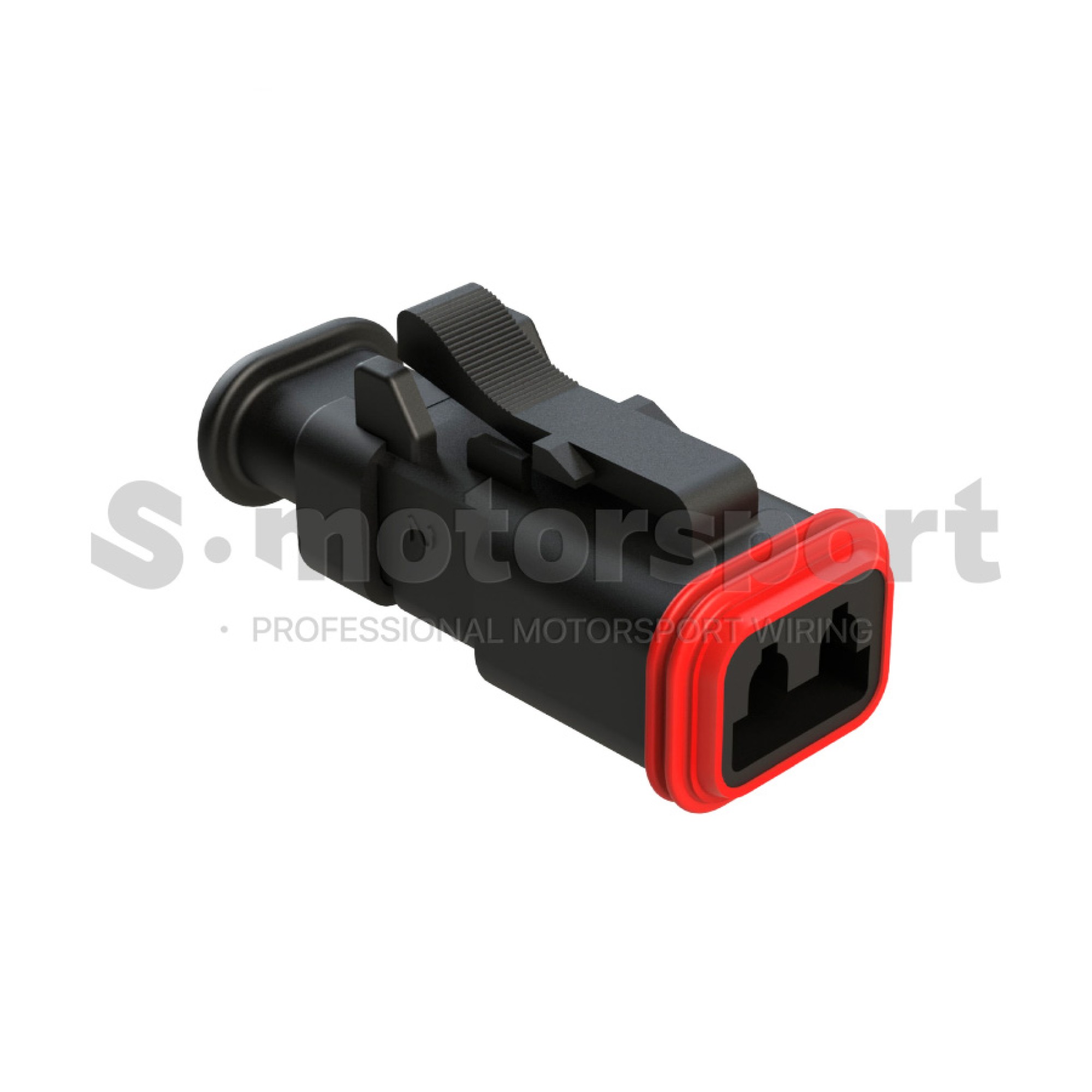 2-х контактный разъем Amphenol Sine Systems AT06-2S-SR01BLK