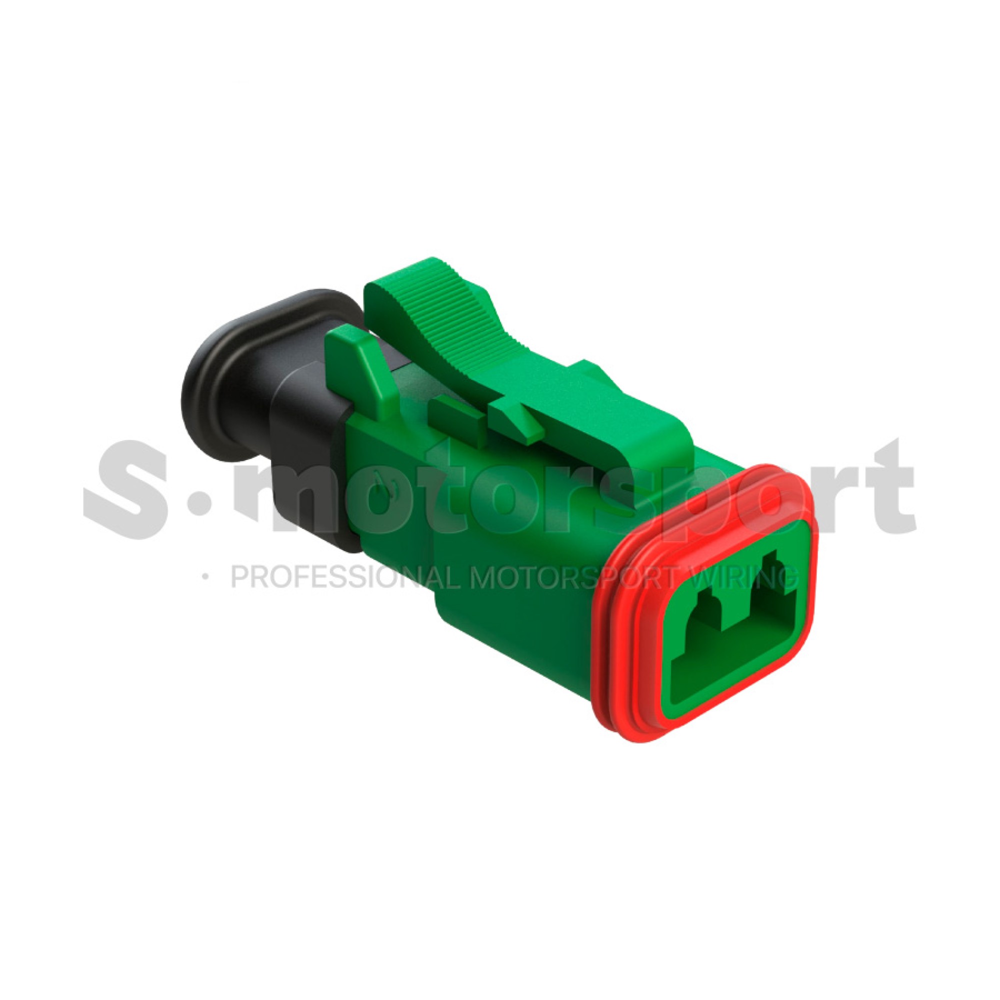 2-х контактный разъем Amphenol Sine Systems AT06-2S-SR01GRN