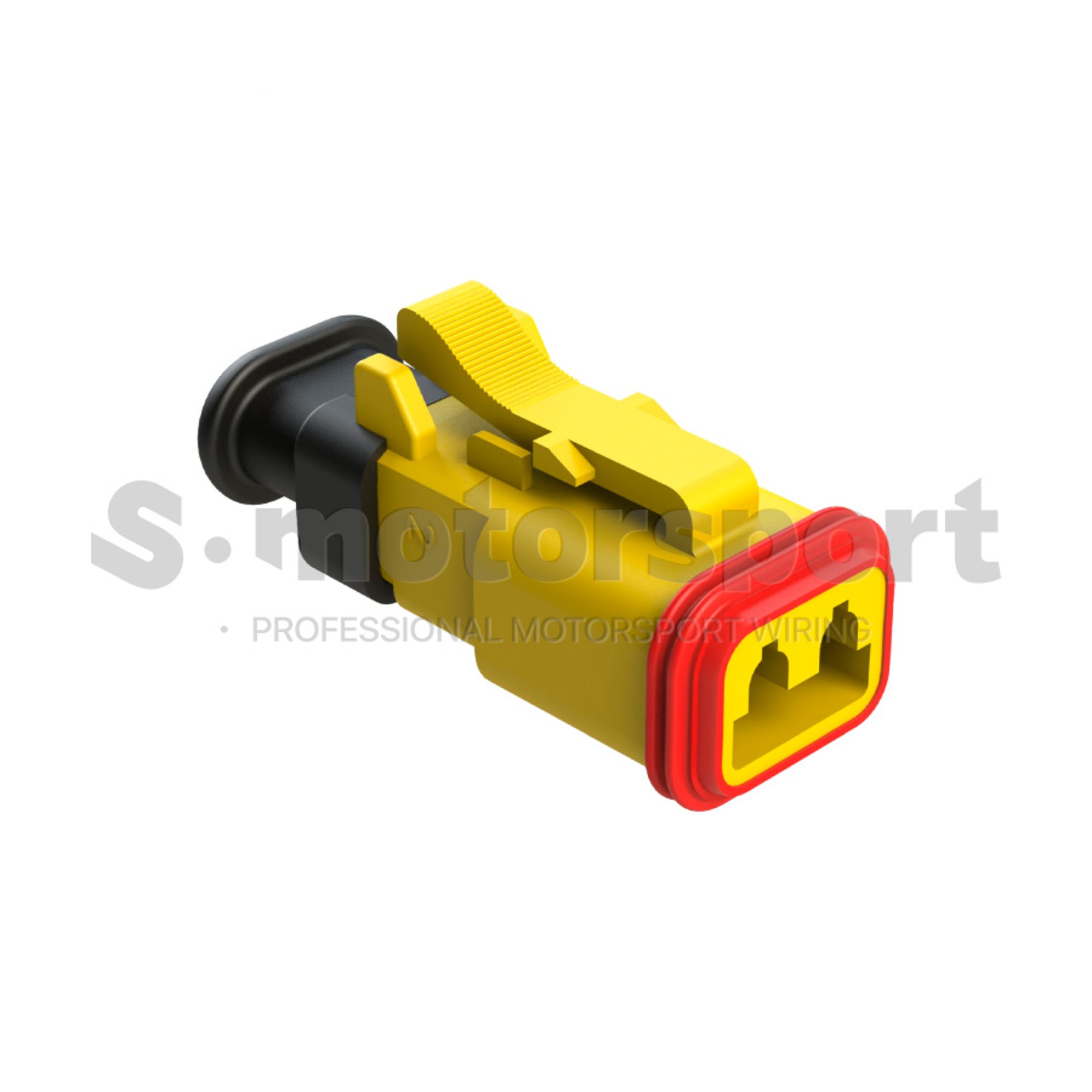 2-х контактный разъем Amphenol Sine Systems AT06-2S-SR01YEL