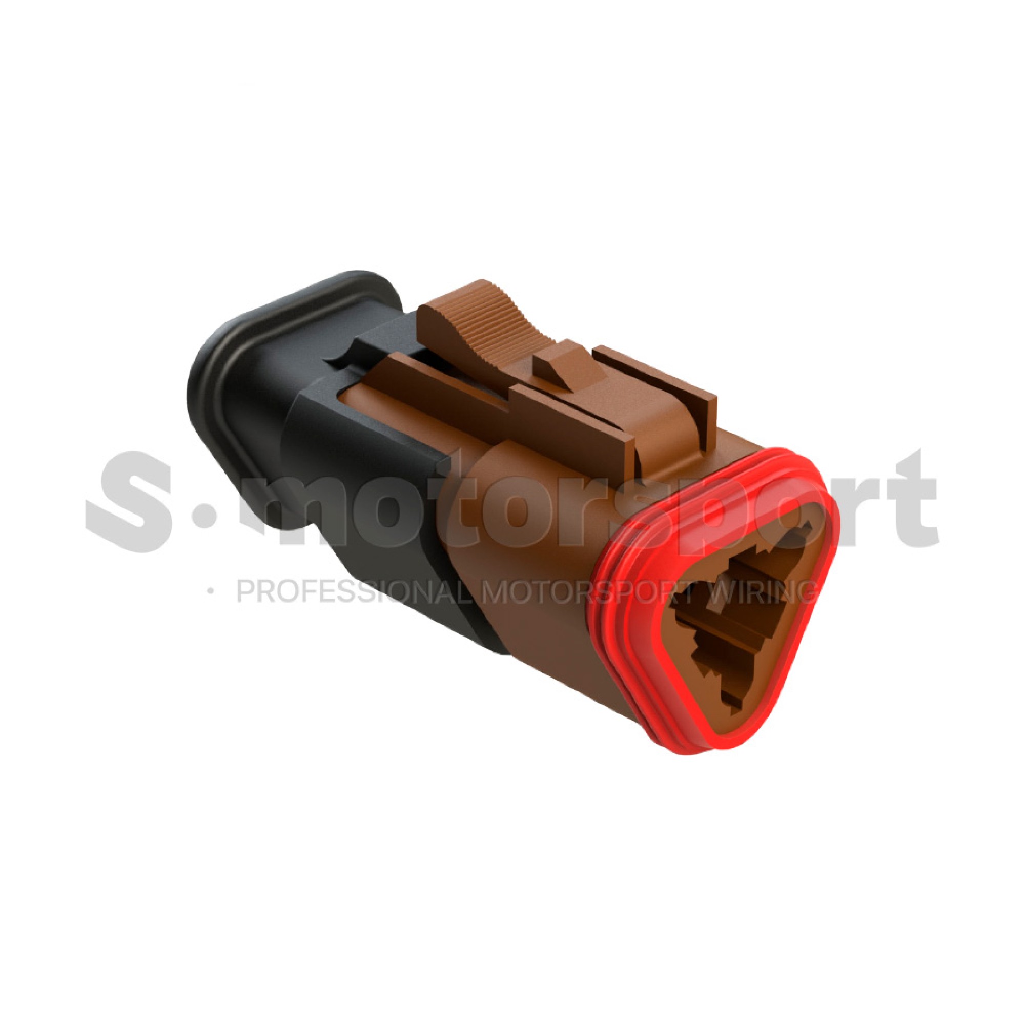 3-х контактный разъем Amphenol Sine Systems AT06-3S-SR01BRN