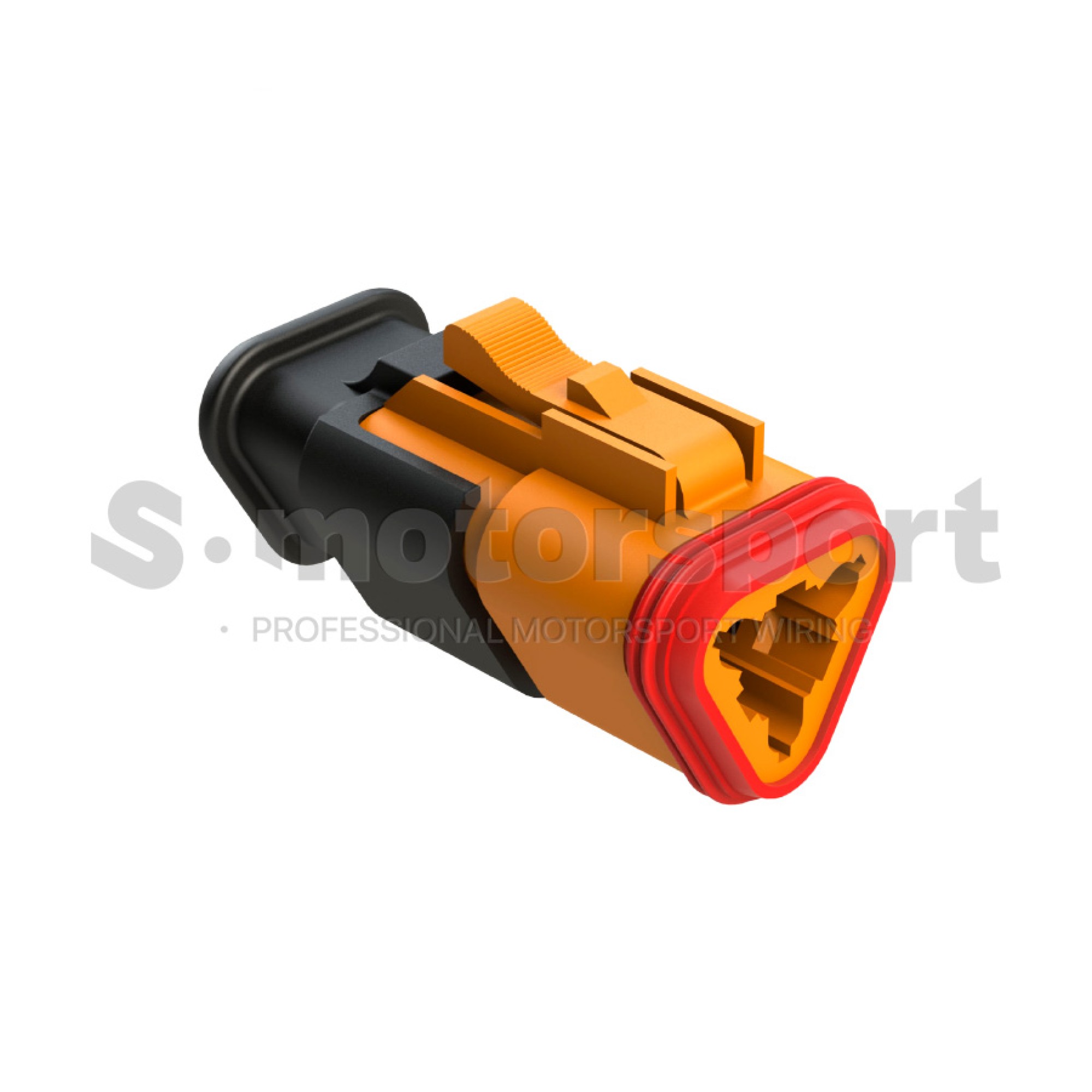 3-х контактный разъем Amphenol Sine Systems AT06-3S-SR01ORG