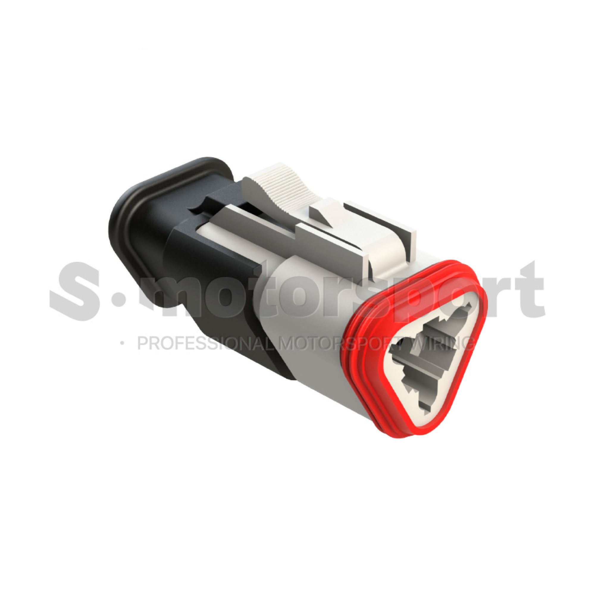 3-х контактный разъем Amphenol Sine Systems AT06-3S-SR01WHT