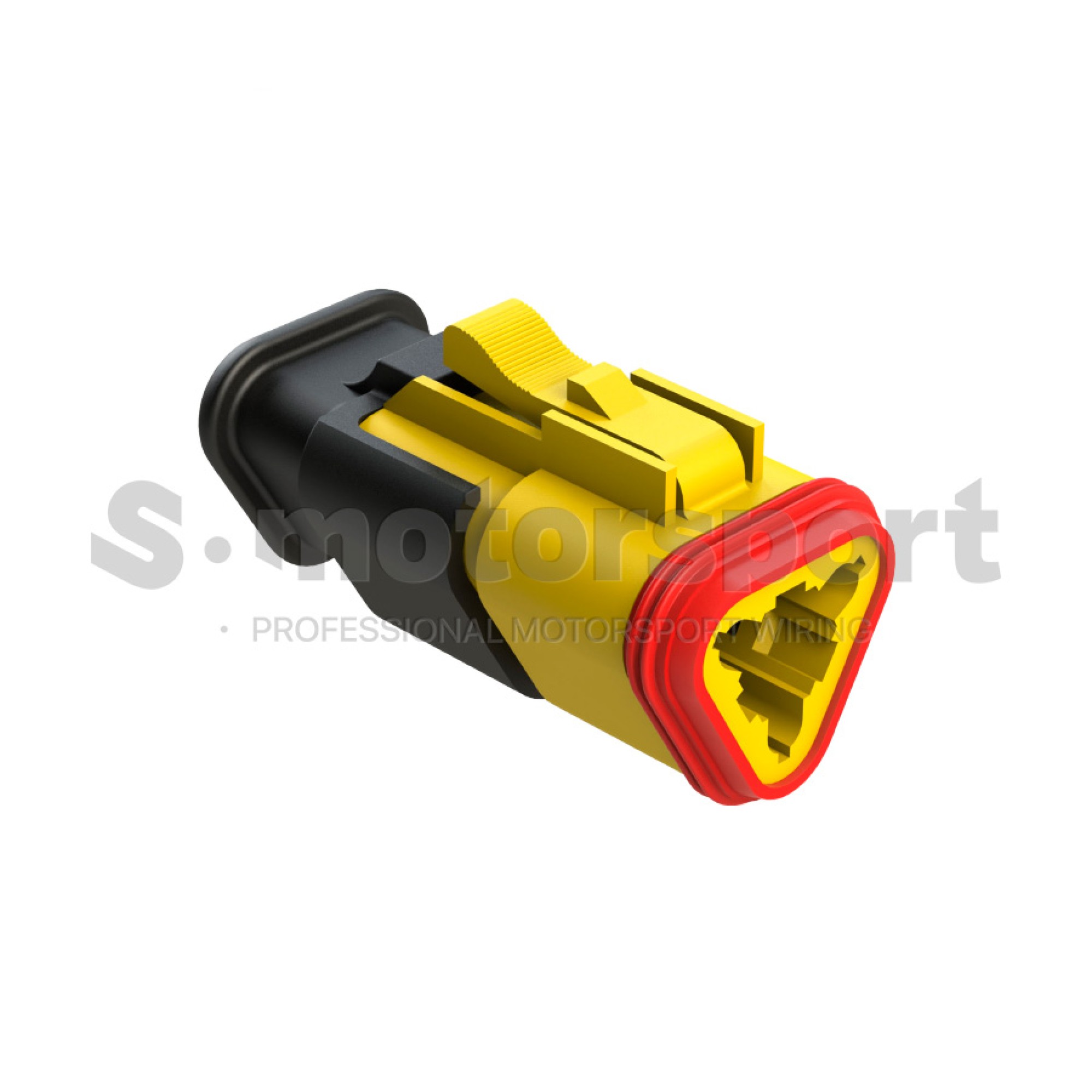 3-х контактный разъем Amphenol Sine Systems AT06-3S-SR01YEL