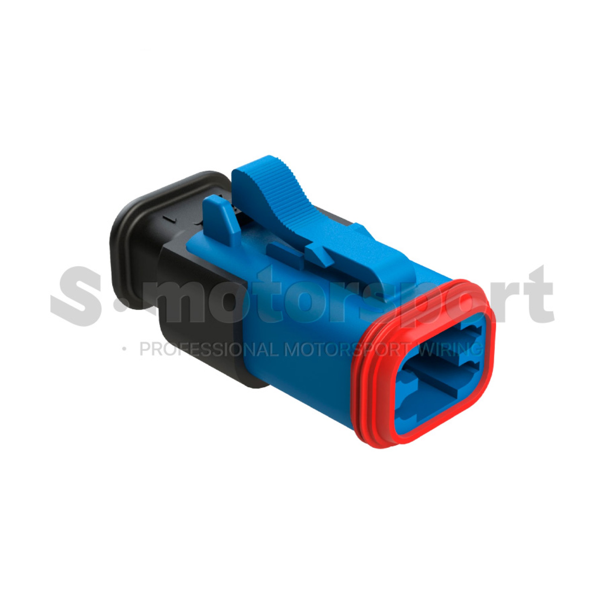 4-х контактный разъем Amphenol Sine Systems AT06-4S-SR01BLU