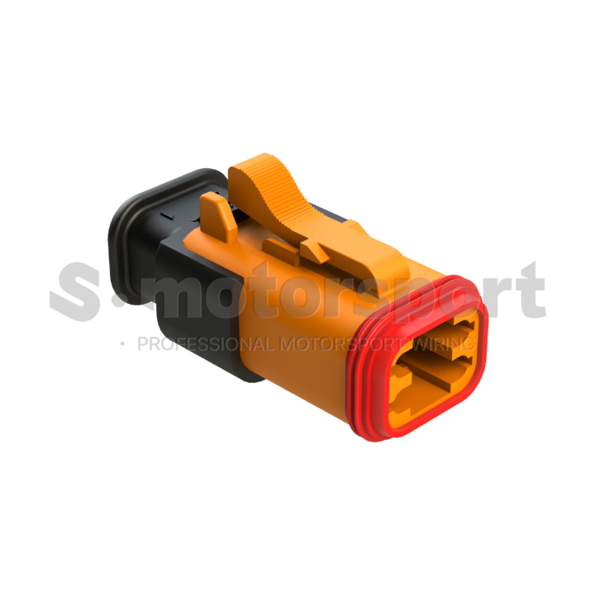 4-х контактный разъем Amphenol Sine Systems AT06-4S-SR01ORG