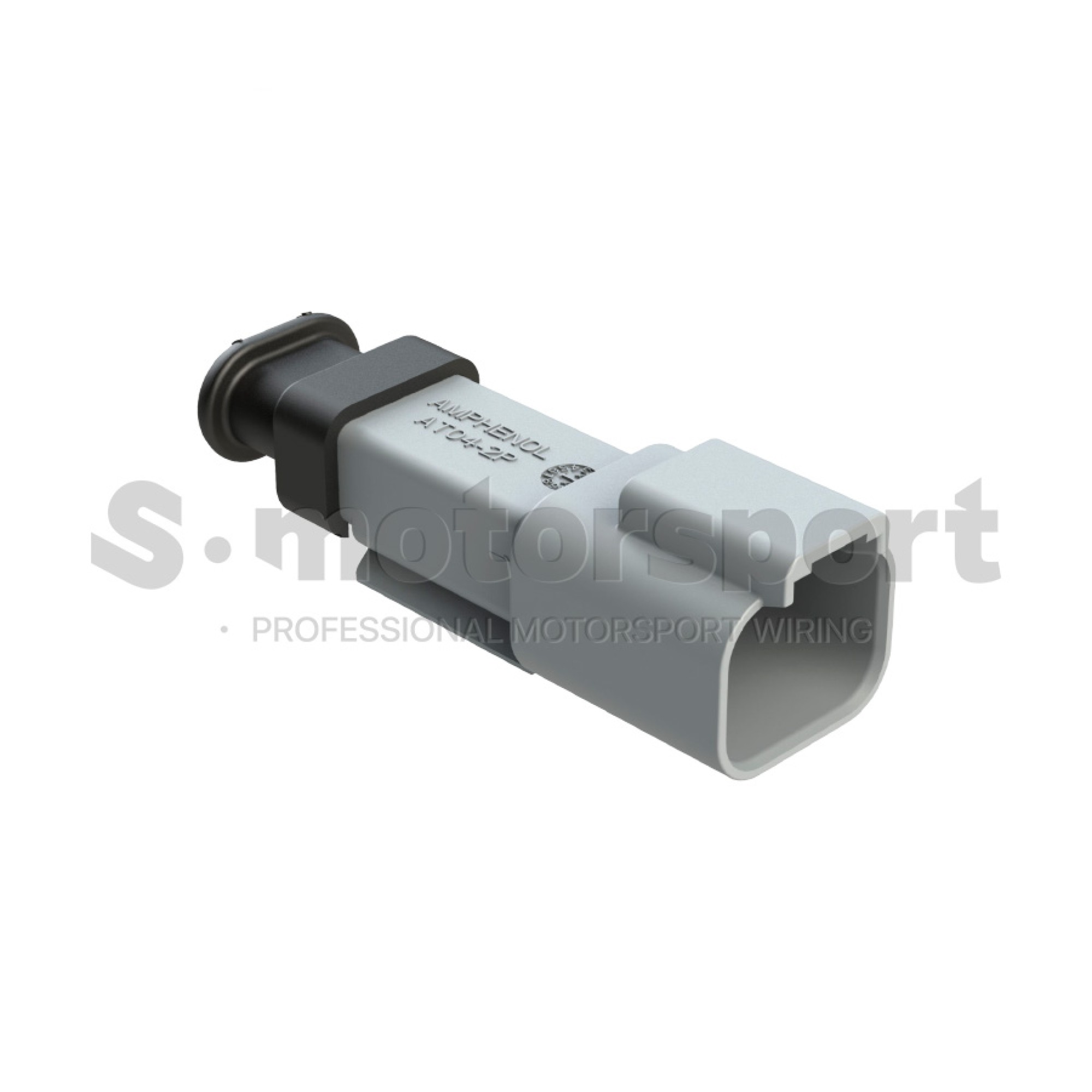 2-х контактный разъем Amphenol Sine Systems AT04-2P-SR01GRY