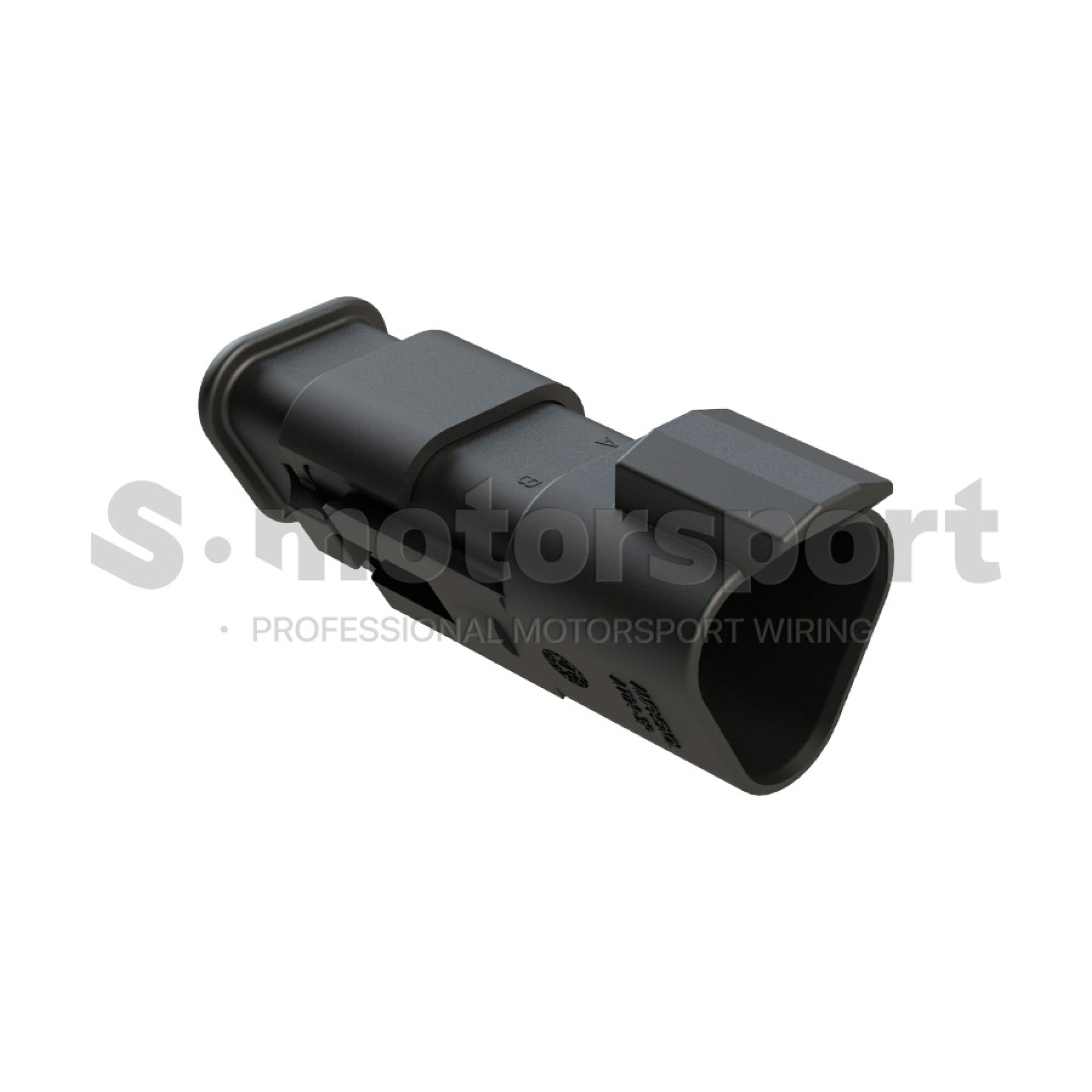 3-х контактный разъем Amphenol Sine Systems AT04-3P-SR01BLK