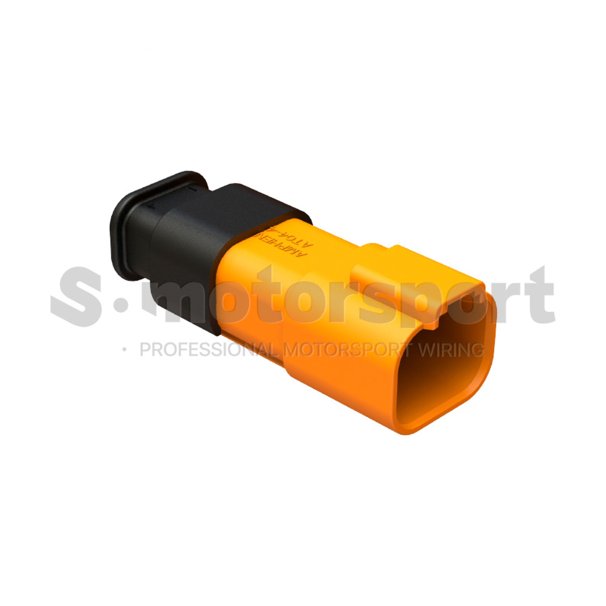 4-х контактный разъем Amphenol Sine Systems AT04-4P-SR01ORG