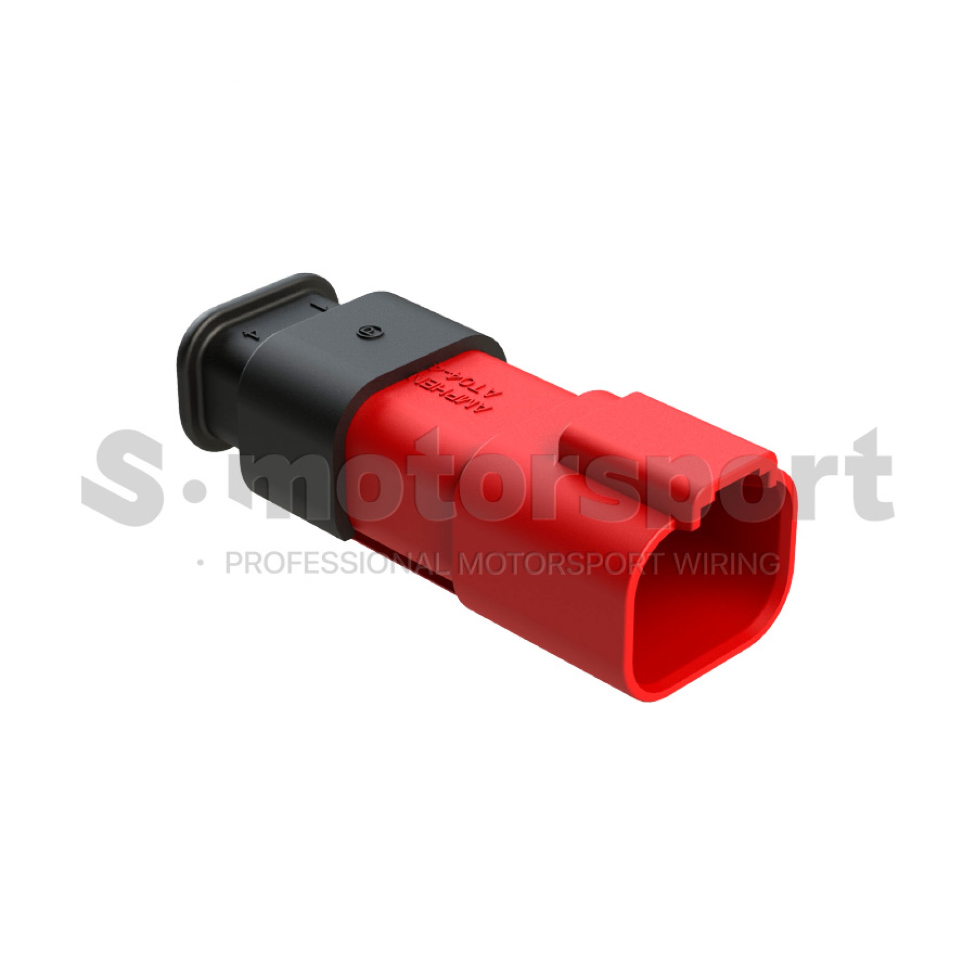 4-х контактный разъем Amphenol Sine Systems AT04-4P-SR01RED