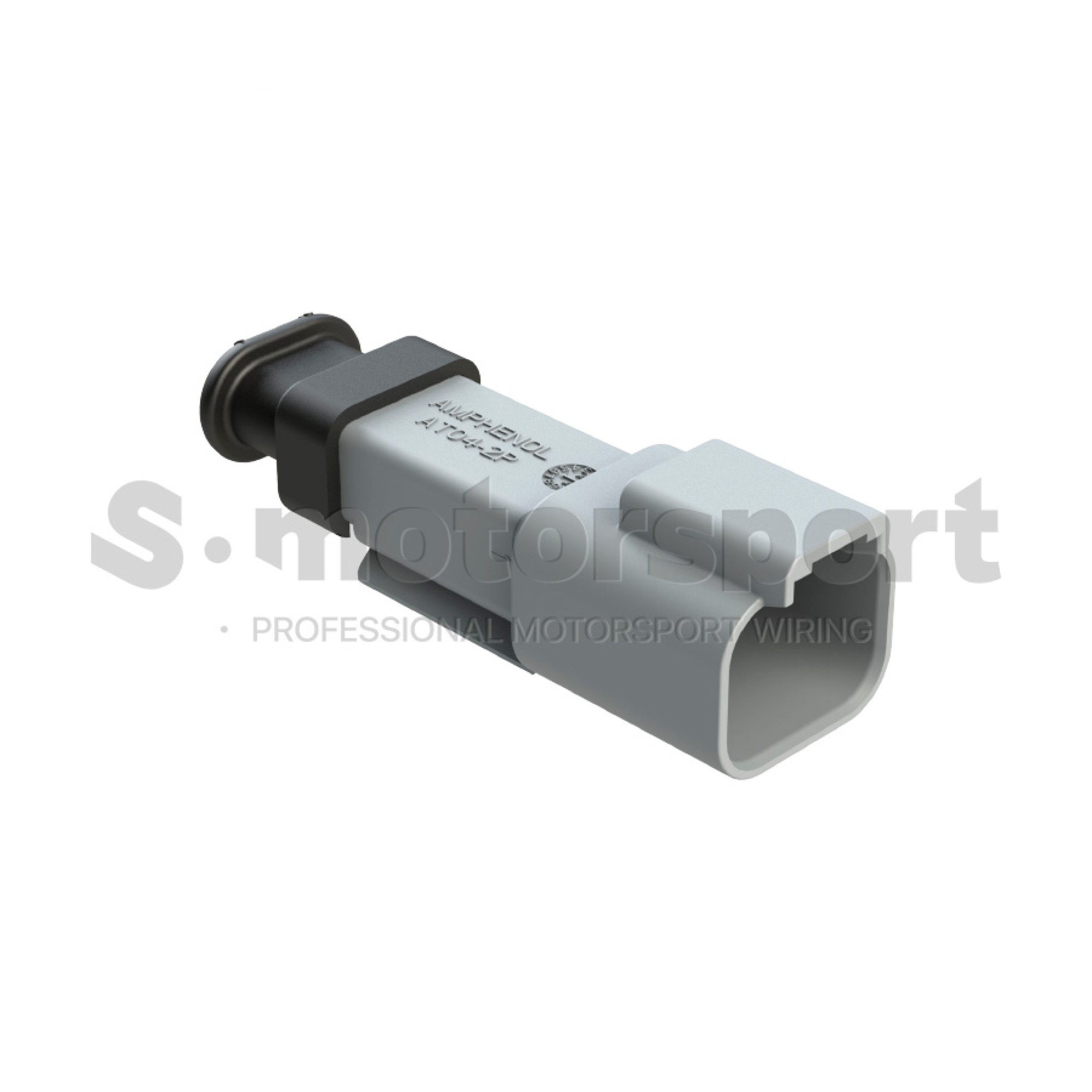 2-х контактный разъем Amphenol Sine Systems AT04-2P-SR02GRY