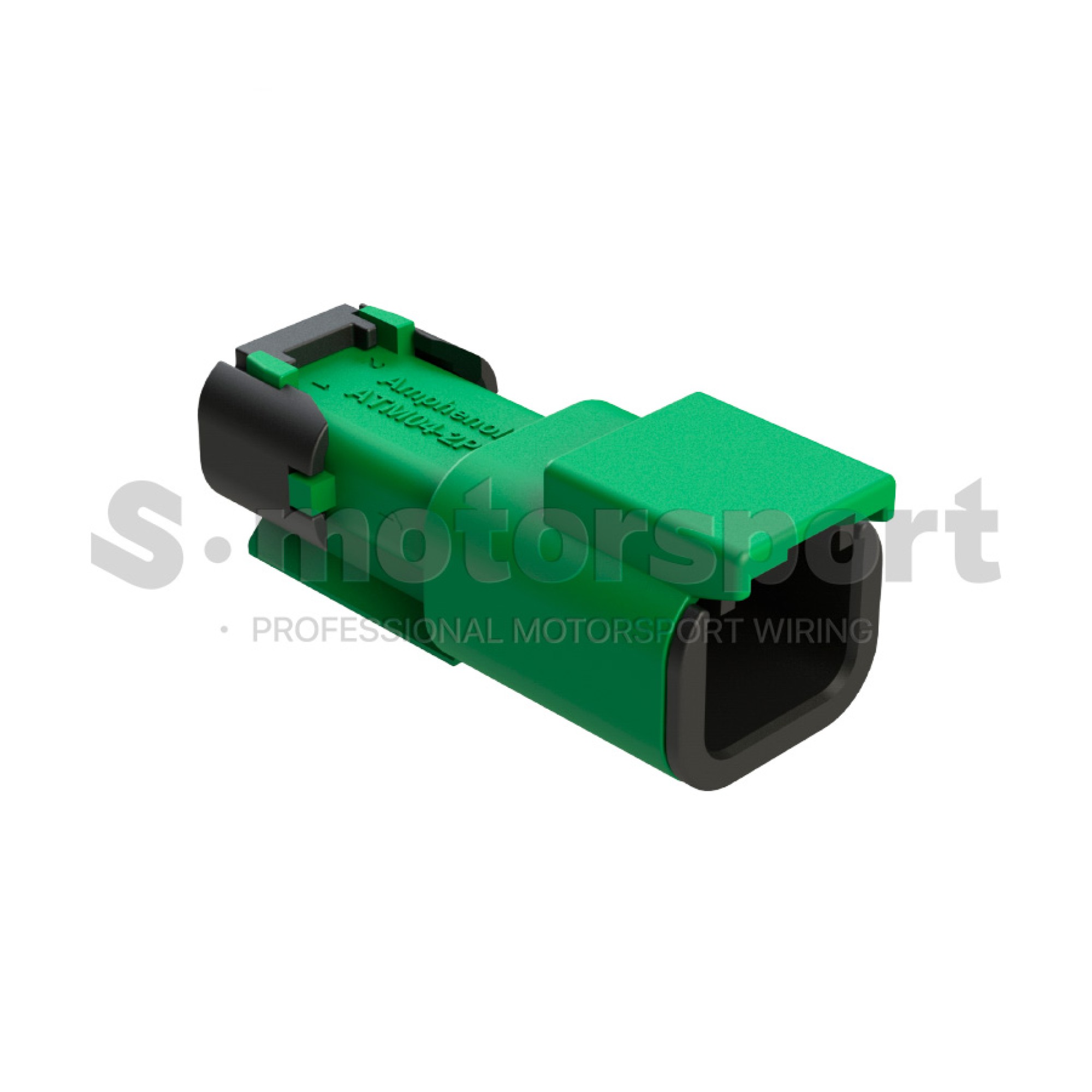 2-х контактный разъем Amphenol Sine Systems ATM04-2P-SF01GRN