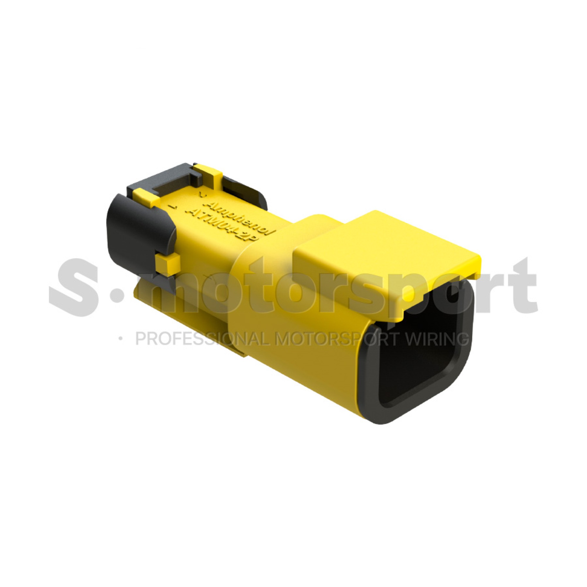 2-х контактный разъем Amphenol Sine Systems ATM04-2P-SF01YEL