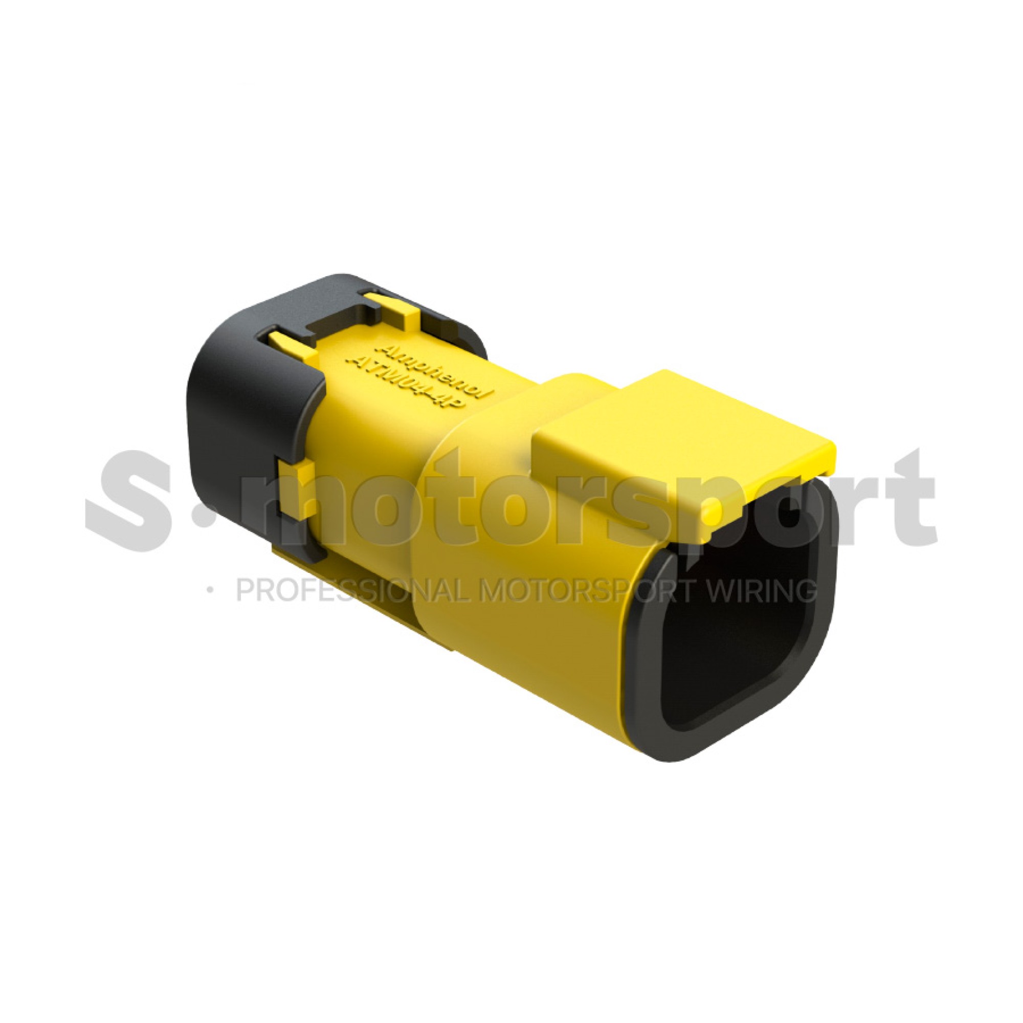 4-х контактный разъем Amphenol Sine Systems ATM04-4P-SF01YEL