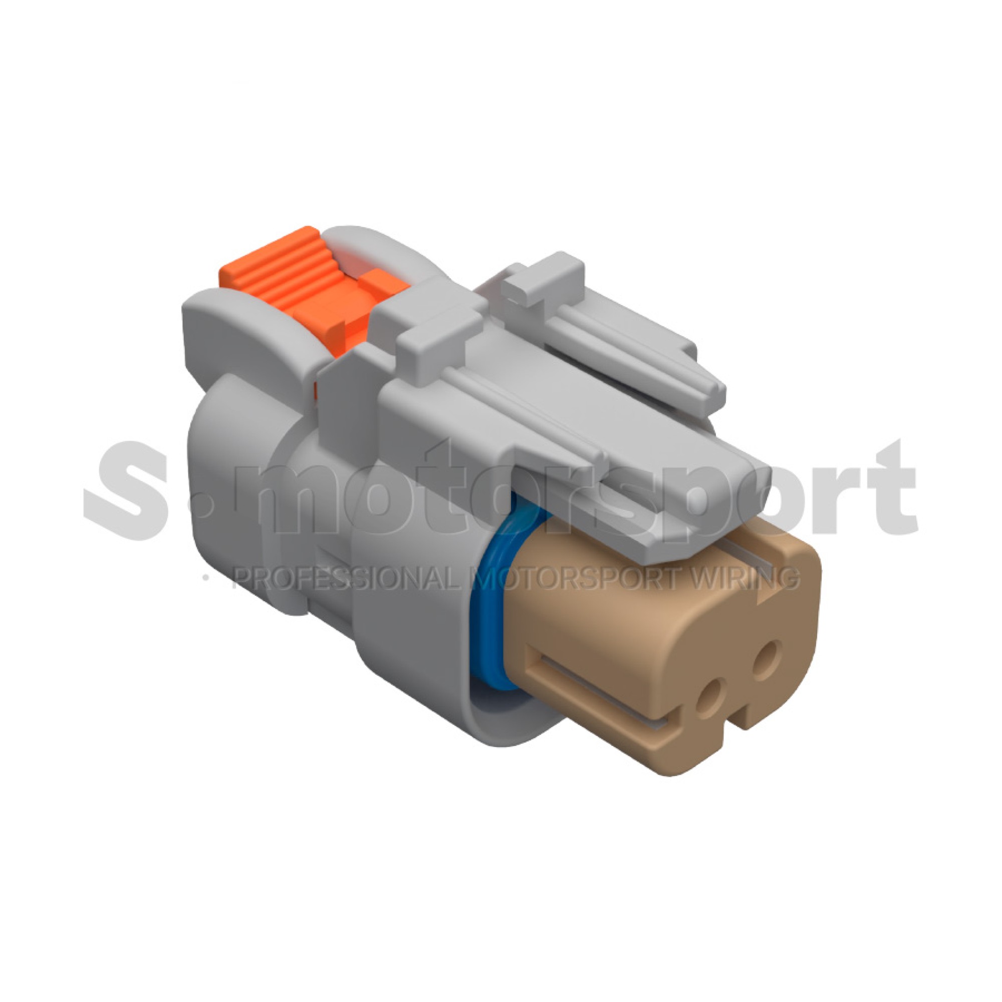 2-х контактный разъем TE AMP | AMPSEAL 16 Series | 2320932-1 / AS16-HT-06-02SA-E | Socket