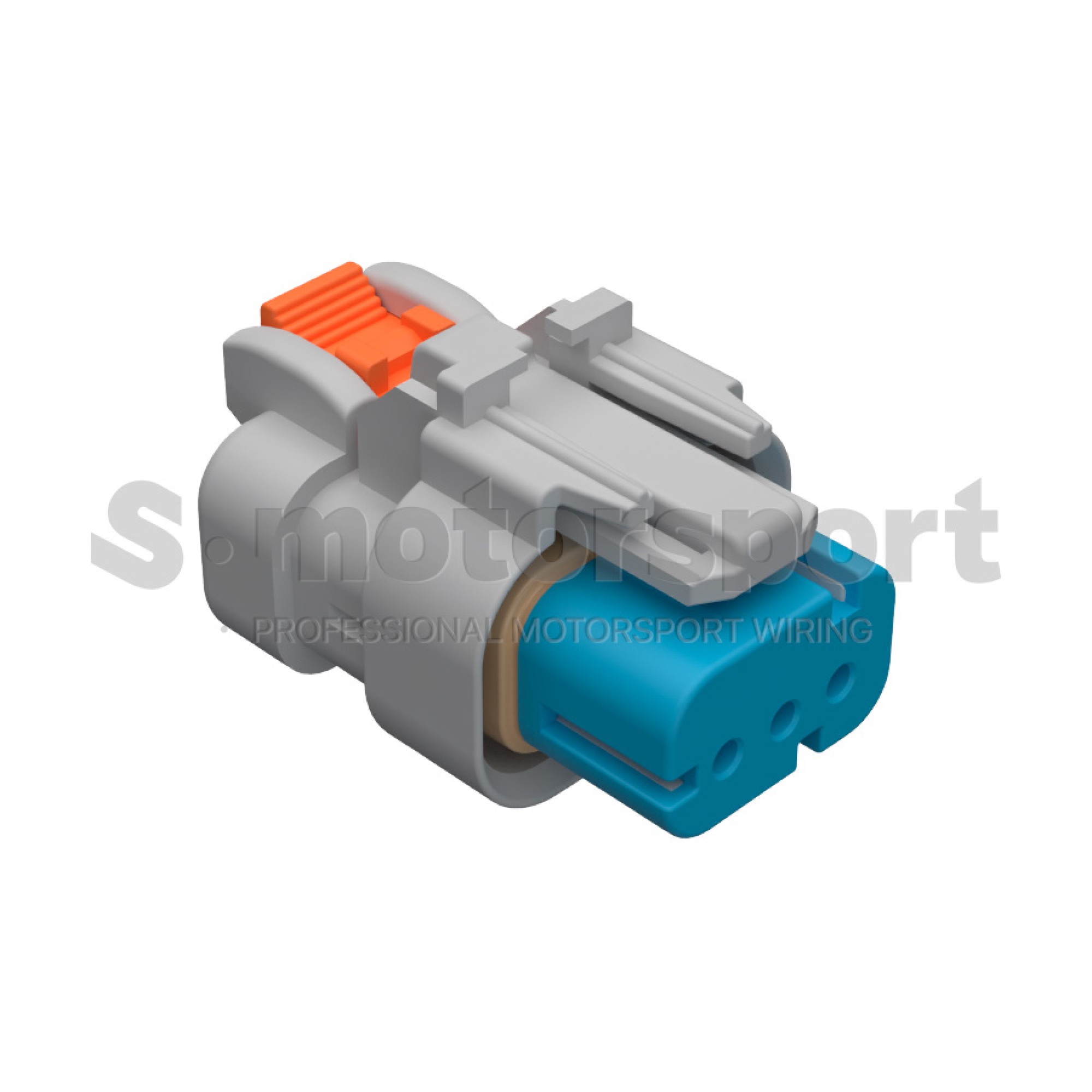 3-х контактный разъем TE AMP | AMPSEAL 16 Series | 2320933-2 / AS16-HT-06-03SB-E | Socket