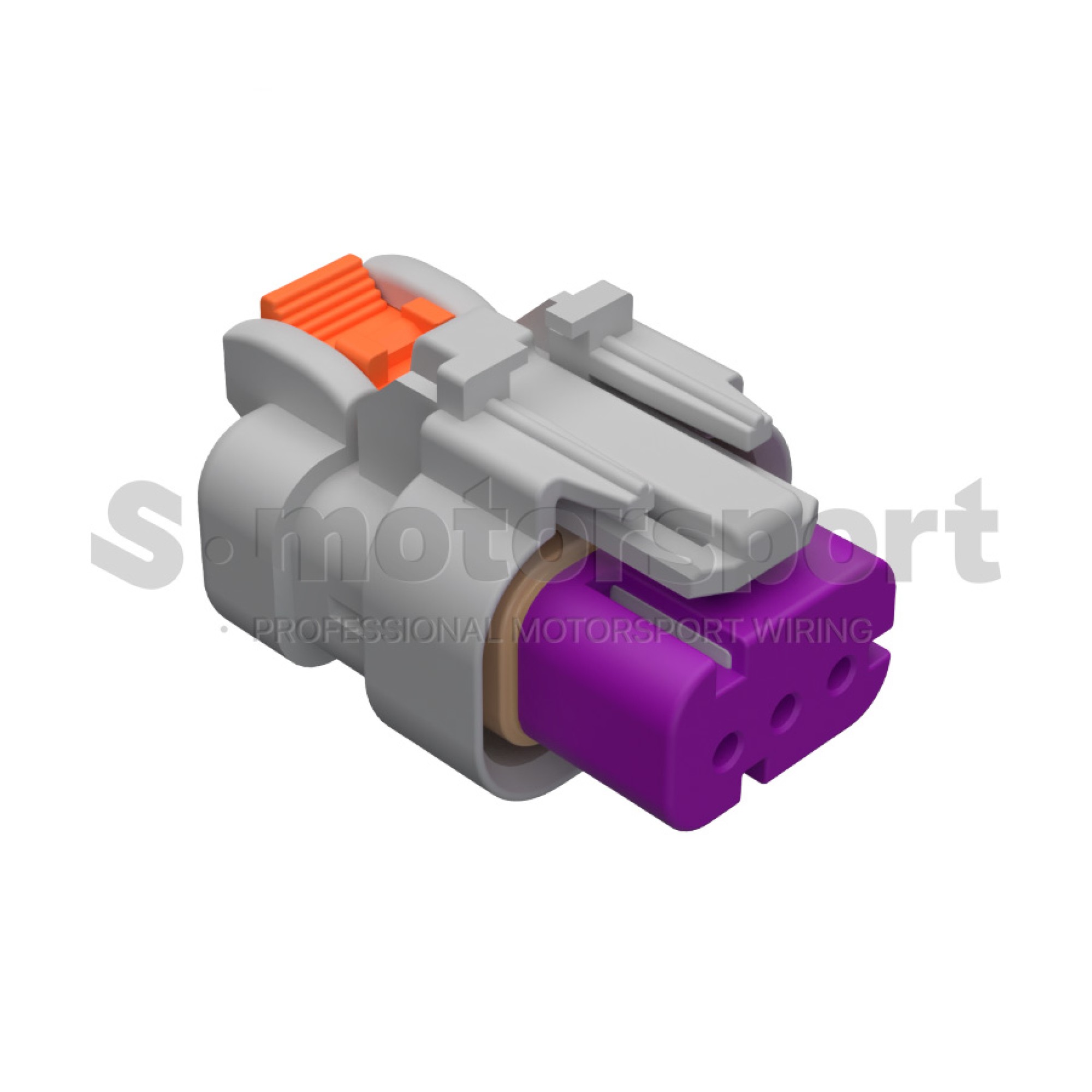 3-х контактный разъем TE AMP | AMPSEAL 16 Series | 2320933-3 / AS16-HT-06-03SC-E | Socket