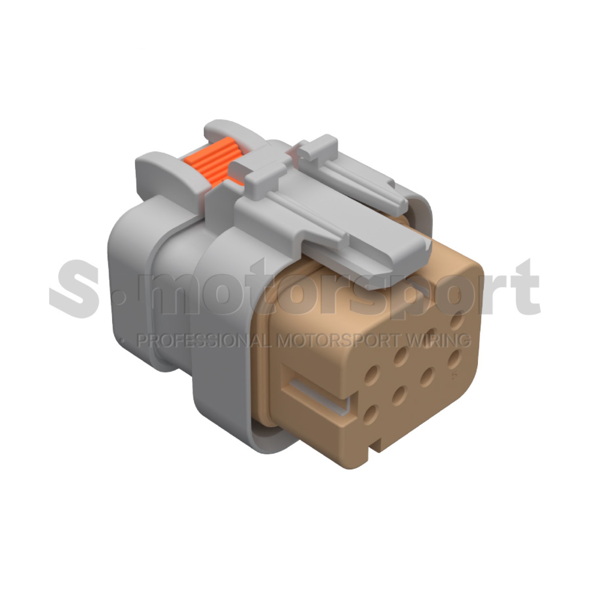 8-ми контактный разъем TE AMP | AMPSEAL 16 Series | 2320936-1 / AS16-HT-06-08SA-E | Socket