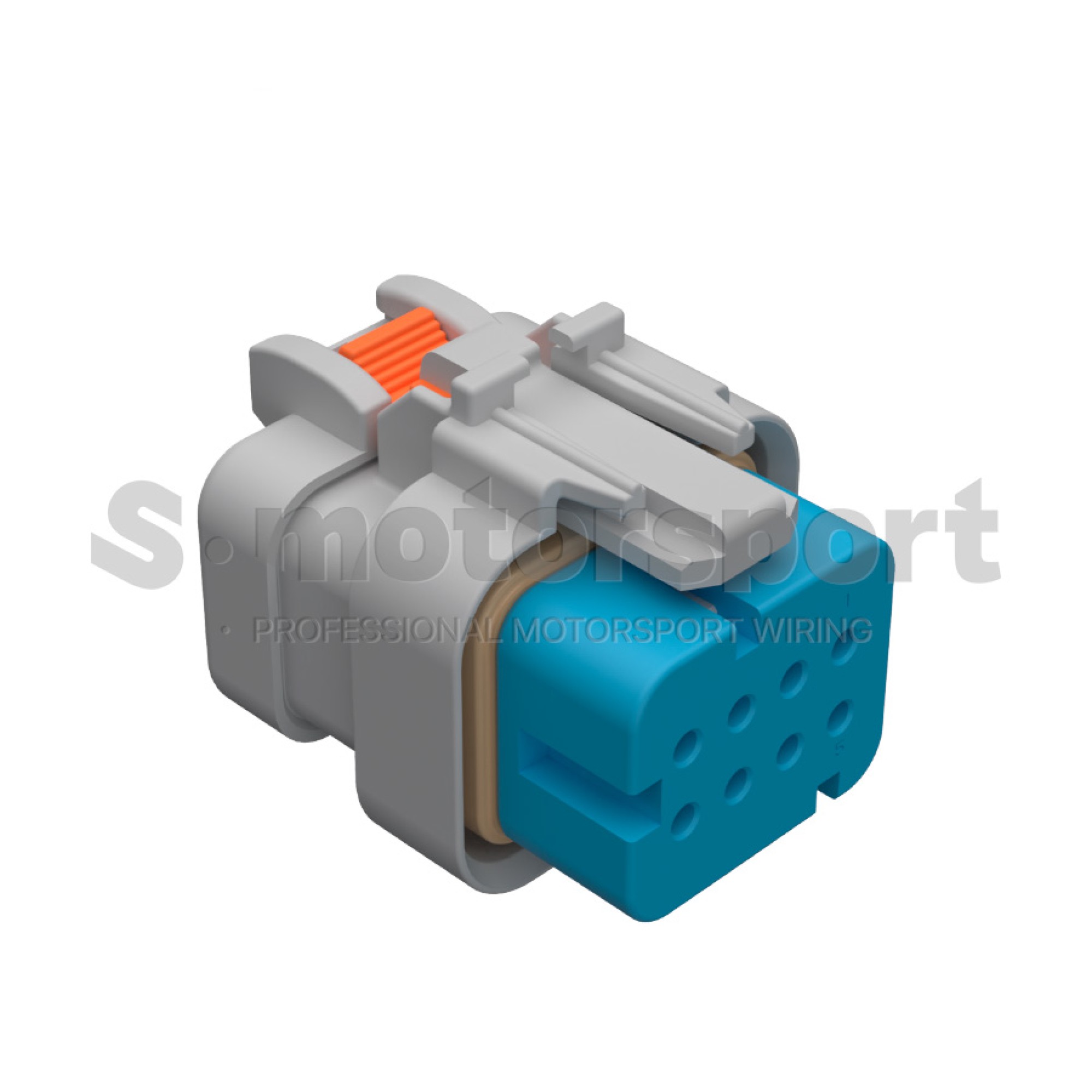 8-ми контактный разъем TE AMP | AMPSEAL 16 Series | 2320936-2 / AS16-HT-06-08SB-E | Socket