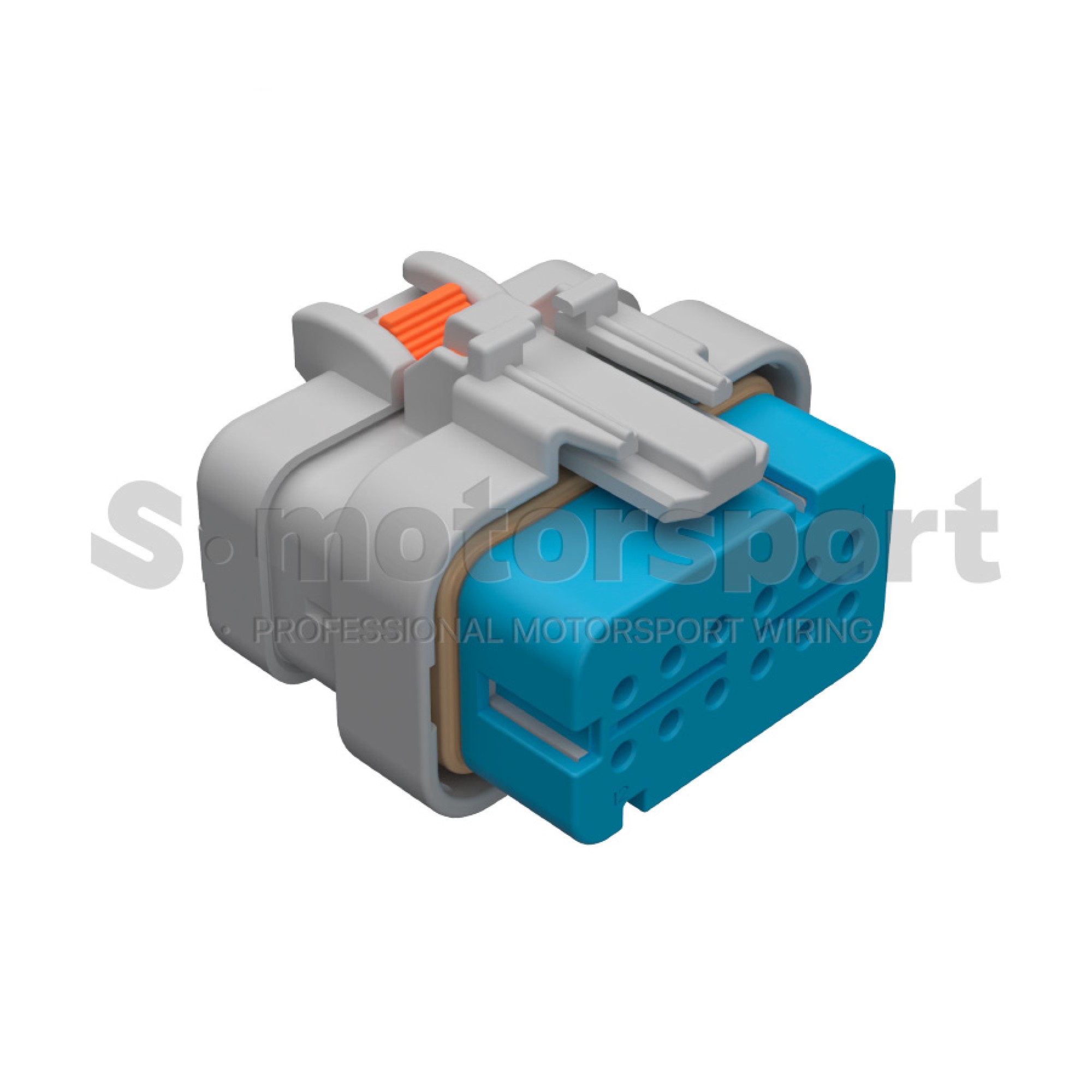 12-ти контактный разъем TE AMP | AMPSEAL 16 Series | 2320937-2 / AS16-HT-06-12SB-E | Socket