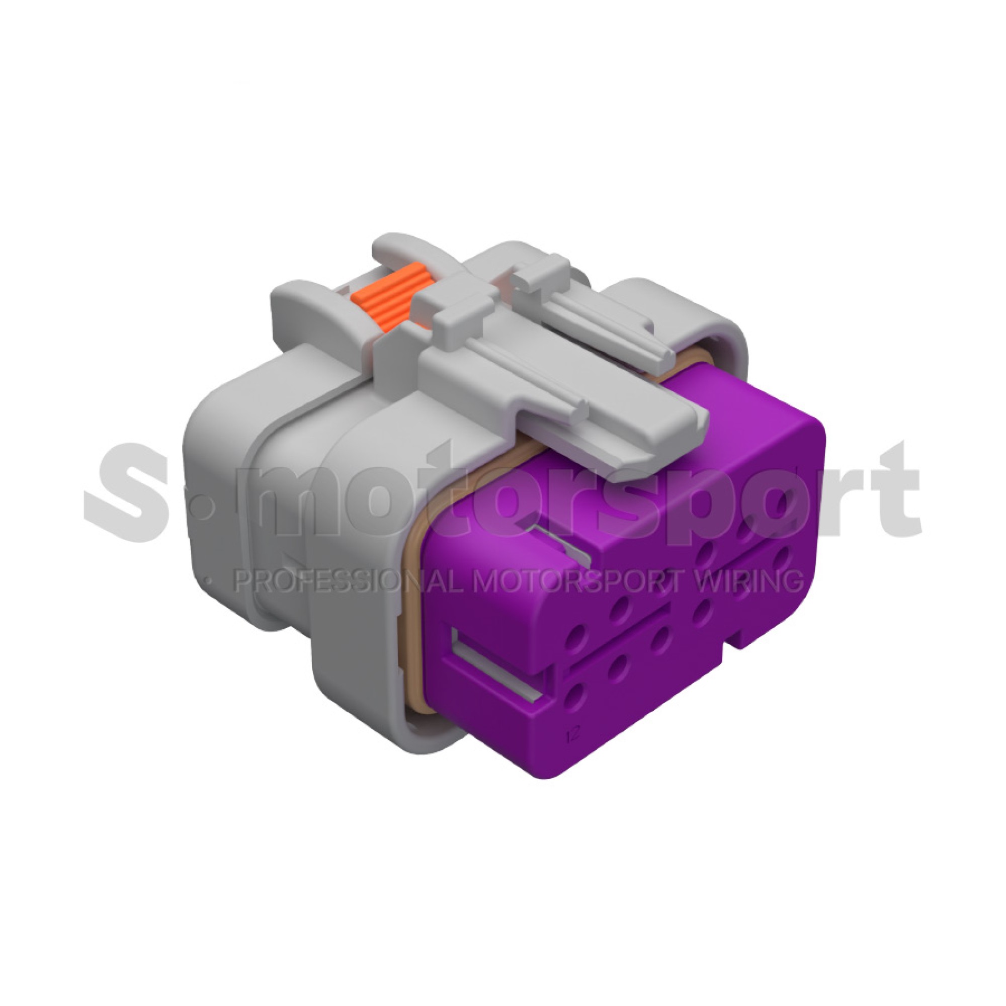 12-ти контактный разъем TE AMP | AMPSEAL 16 Series | 2320937-3 / AS16-HT-06-12SC-E | Socket