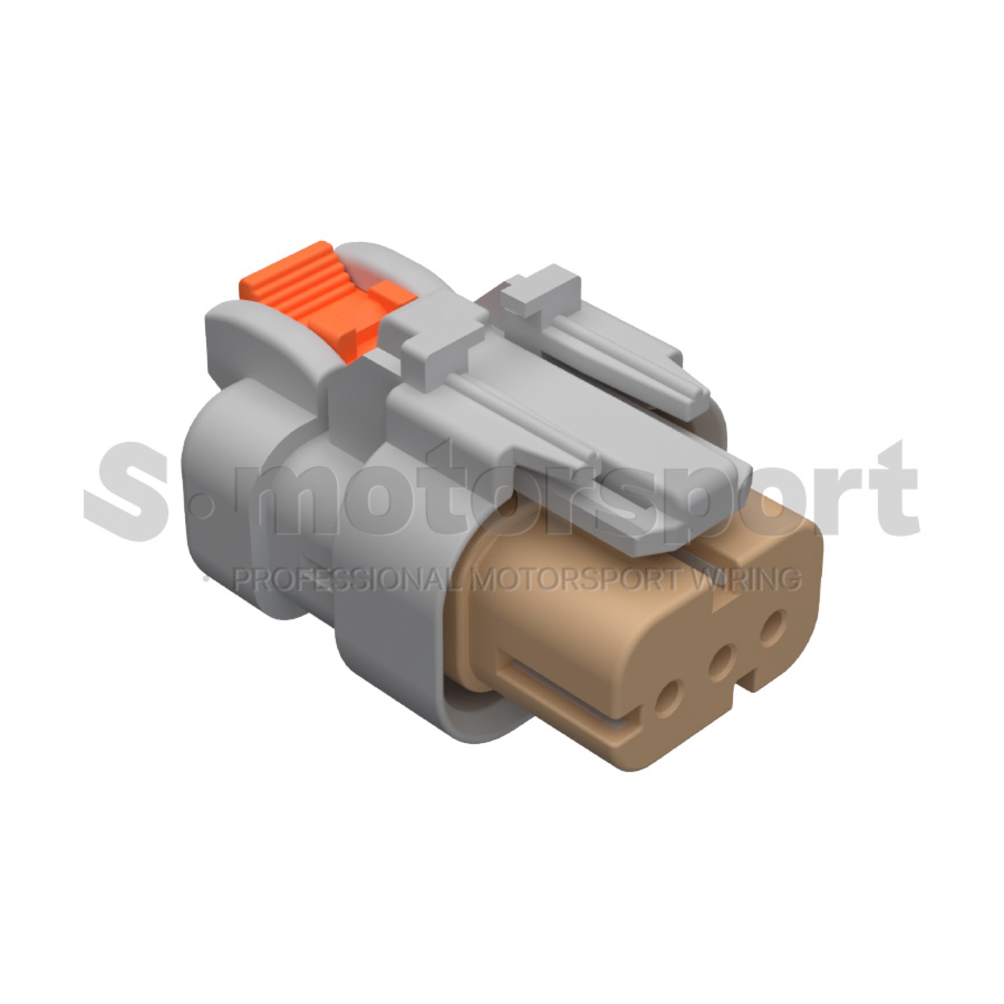 3-х контактный разъем TE AMP | AMPSEAL 16 Series | 2320921-1 / AS16-HT-06-03SA-N | Socket