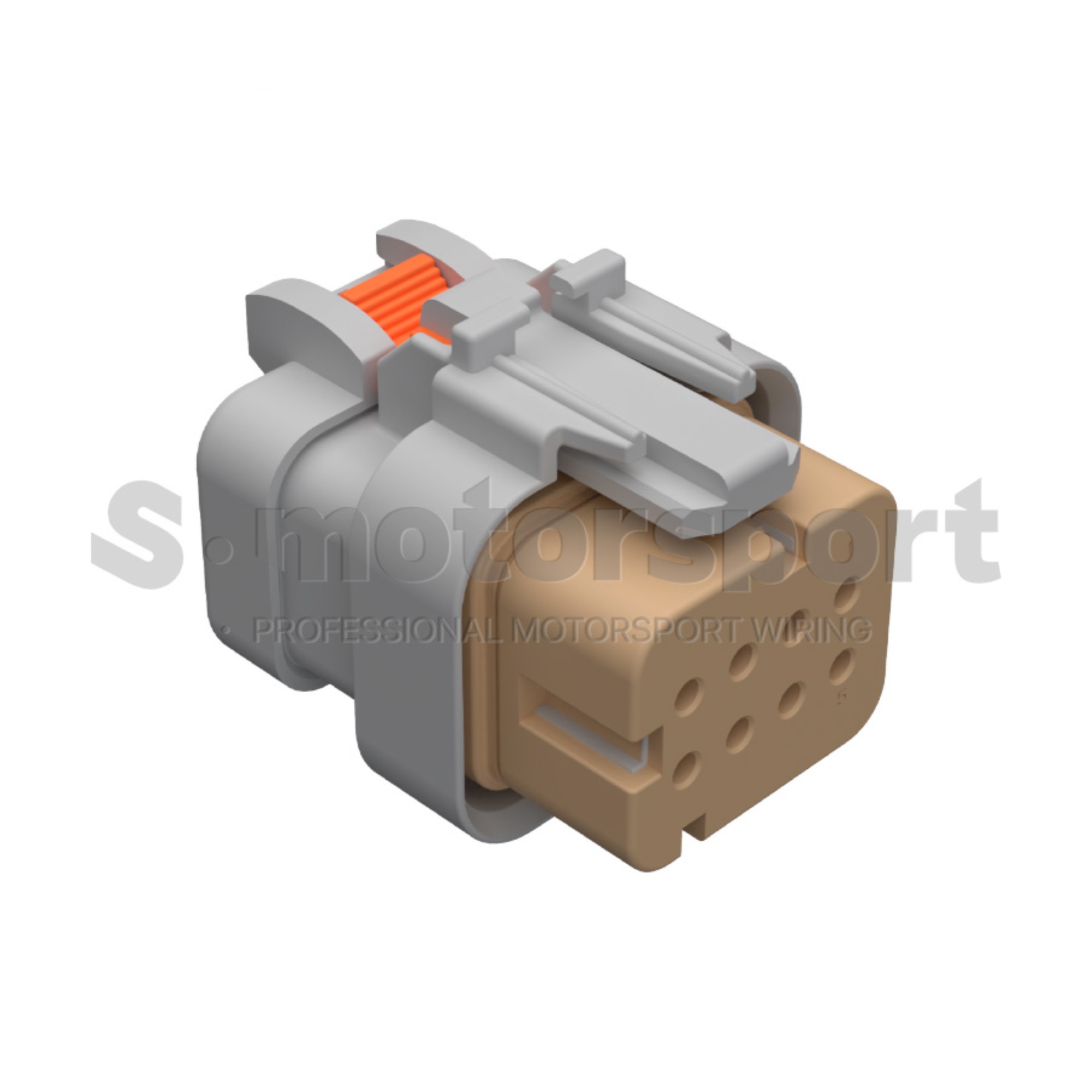 8-ми контактный разъем TE AMP | AMPSEAL 16 Series | 2320924-1 / AS16-HT-06-08SA-N | Socket