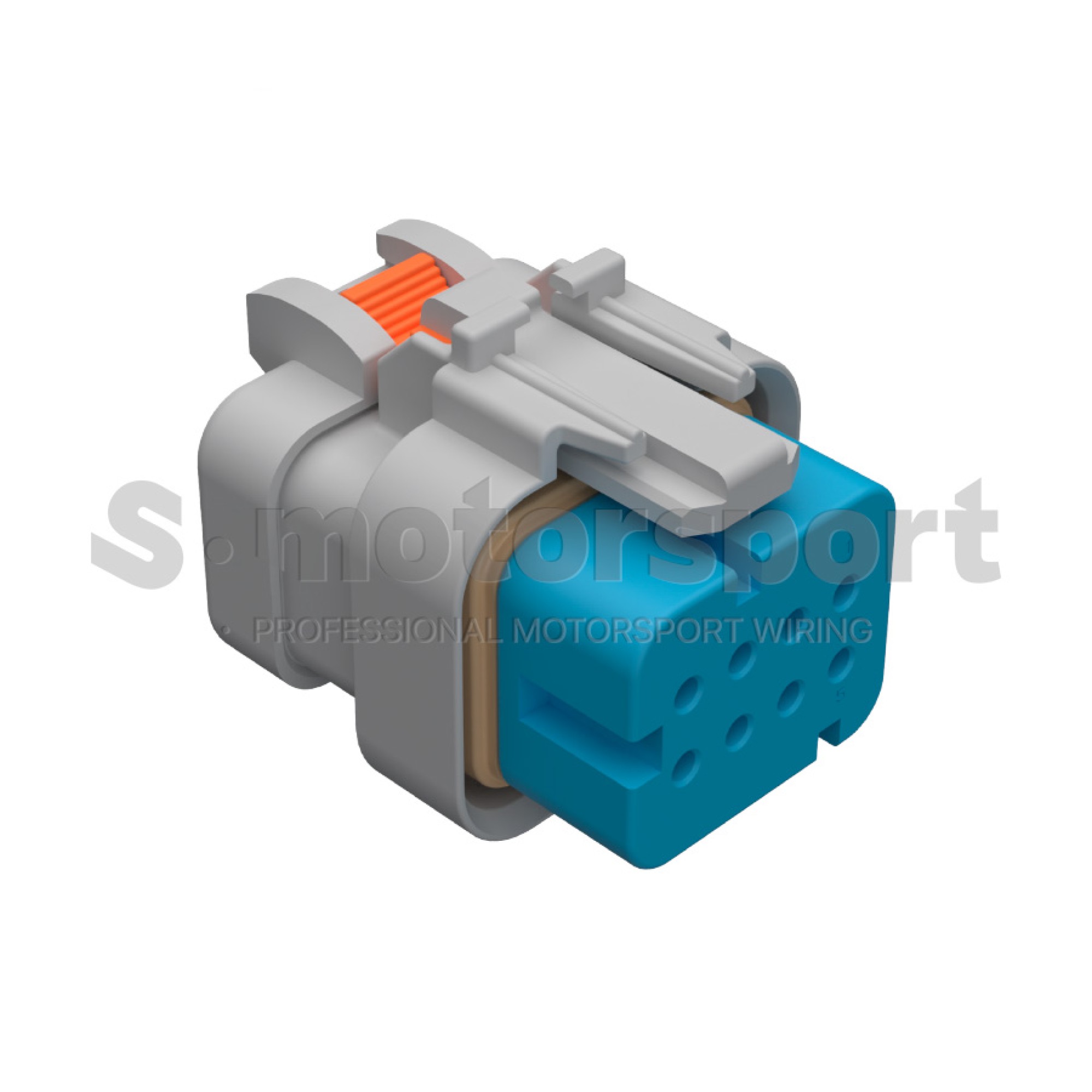 8-ми контактный разъем TE AMP | AMPSEAL 16 Series | 2320924-2 / AS16-HT-06-08SB-N | Socket