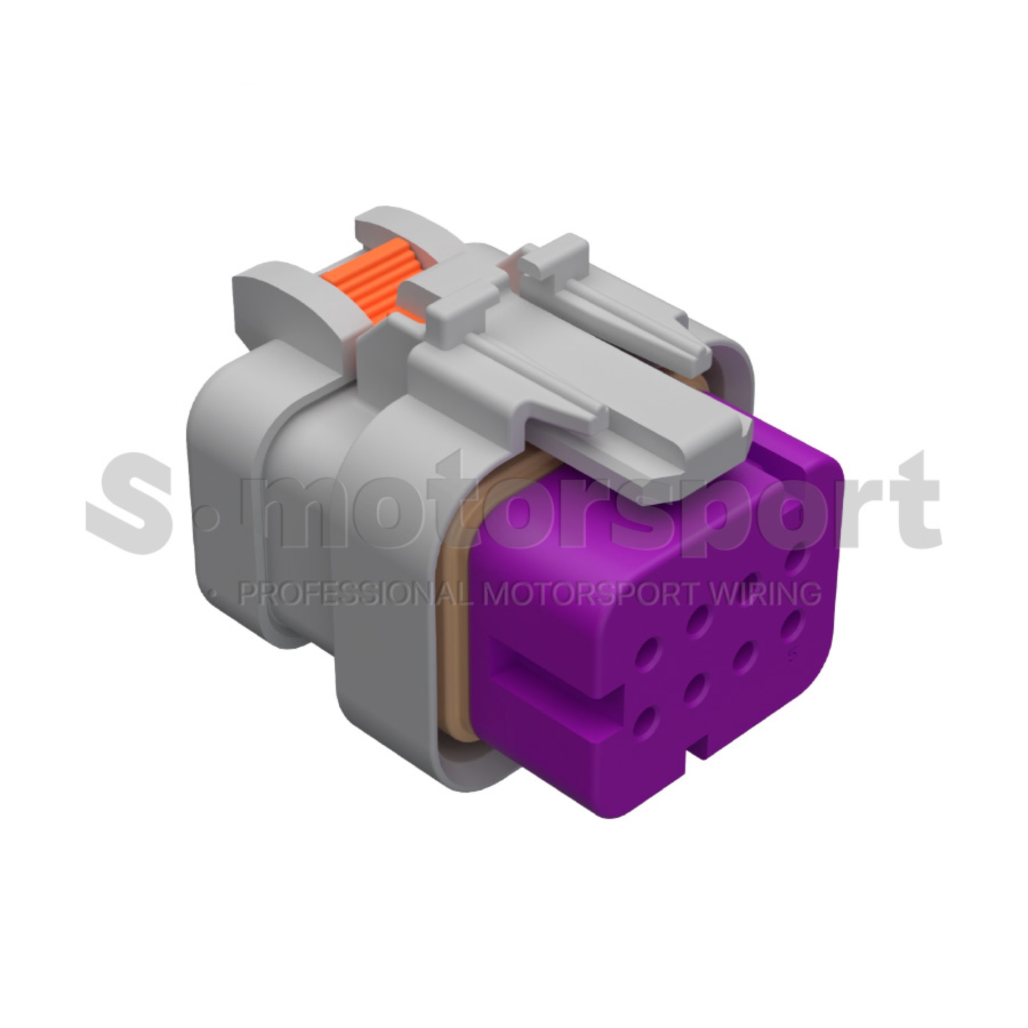 8-ми контактный разъем TE AMP | AMPSEAL 16 Series | 2320924-3 / AS16-HT-06-08SC-N | Socket