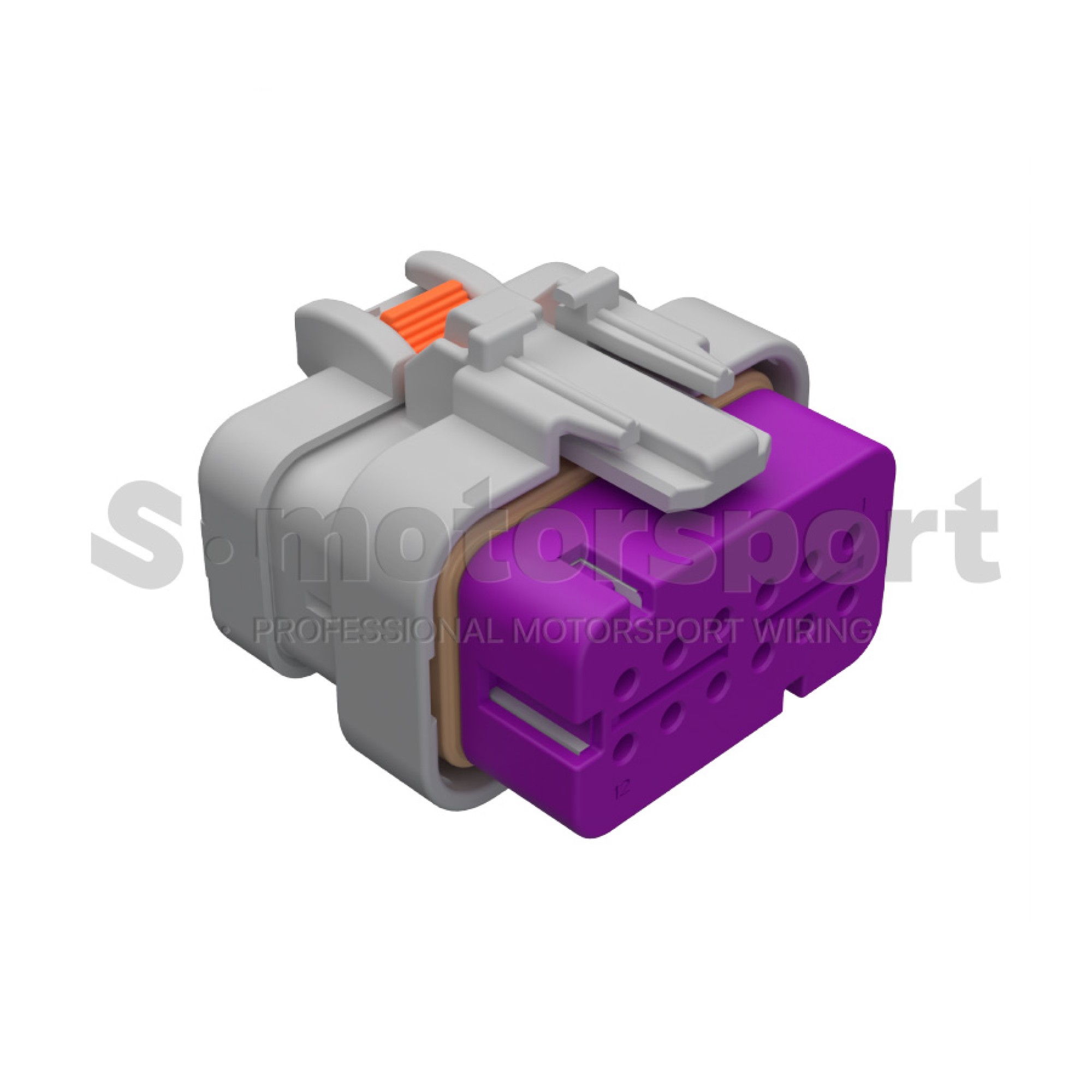 12-ти контактный разъем TE AMP | AMPSEAL 16 Series | 2320925-3 / AS16-HT-06-12SC-N | Socket