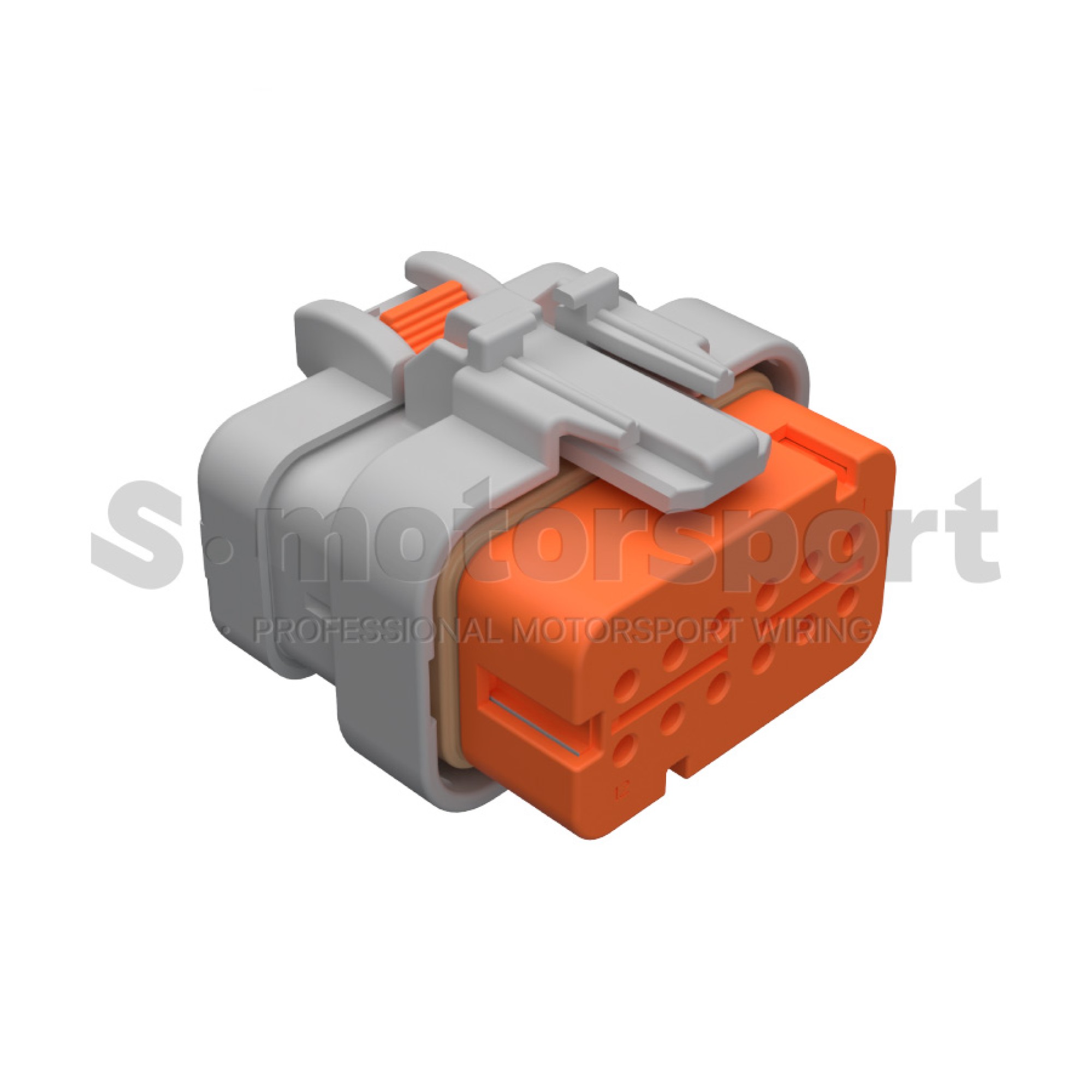 12-ти контактный разъем TE AMP | AMPSEAL 16 Series | 2320925-4 / AS16-HT-06-12SD-N | Socket