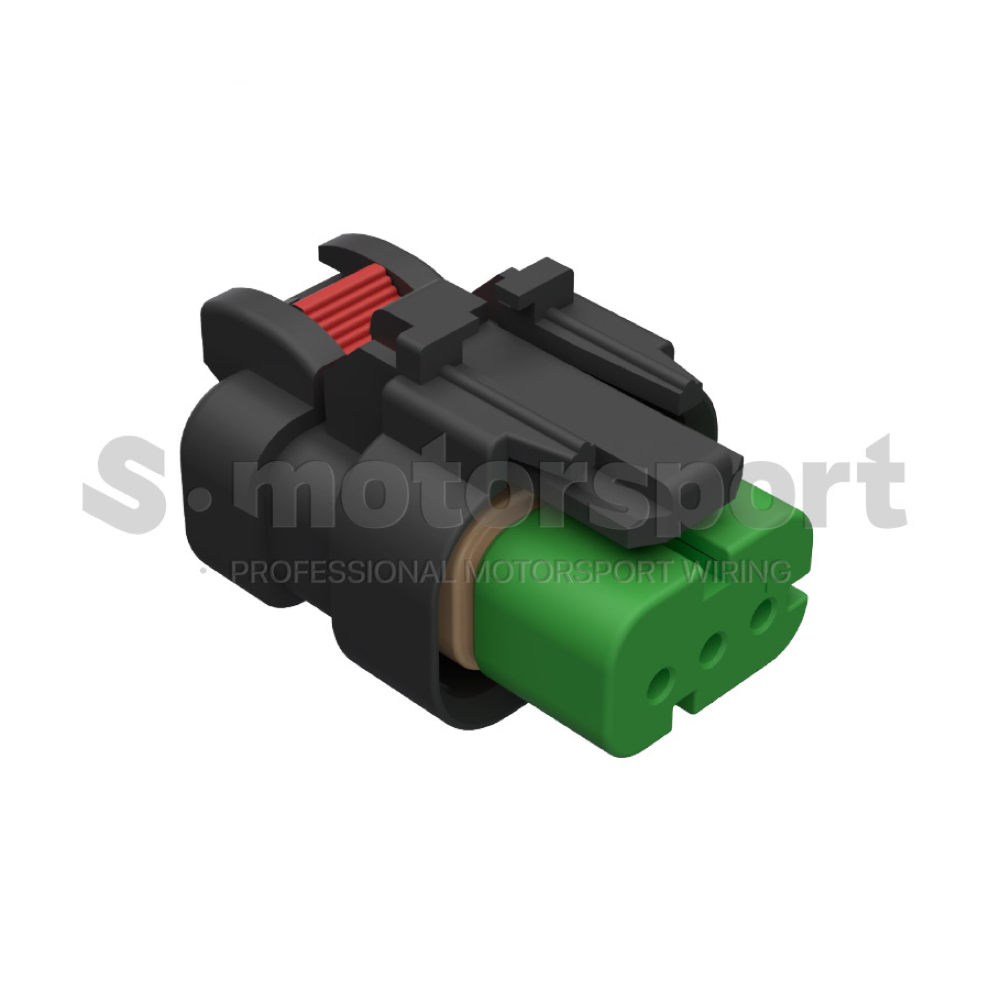 3-х контактный разъем TE AMP | AMPSEAL 16 Series | 776523-4 / AS16-ST-06-03SD-E | Socket
