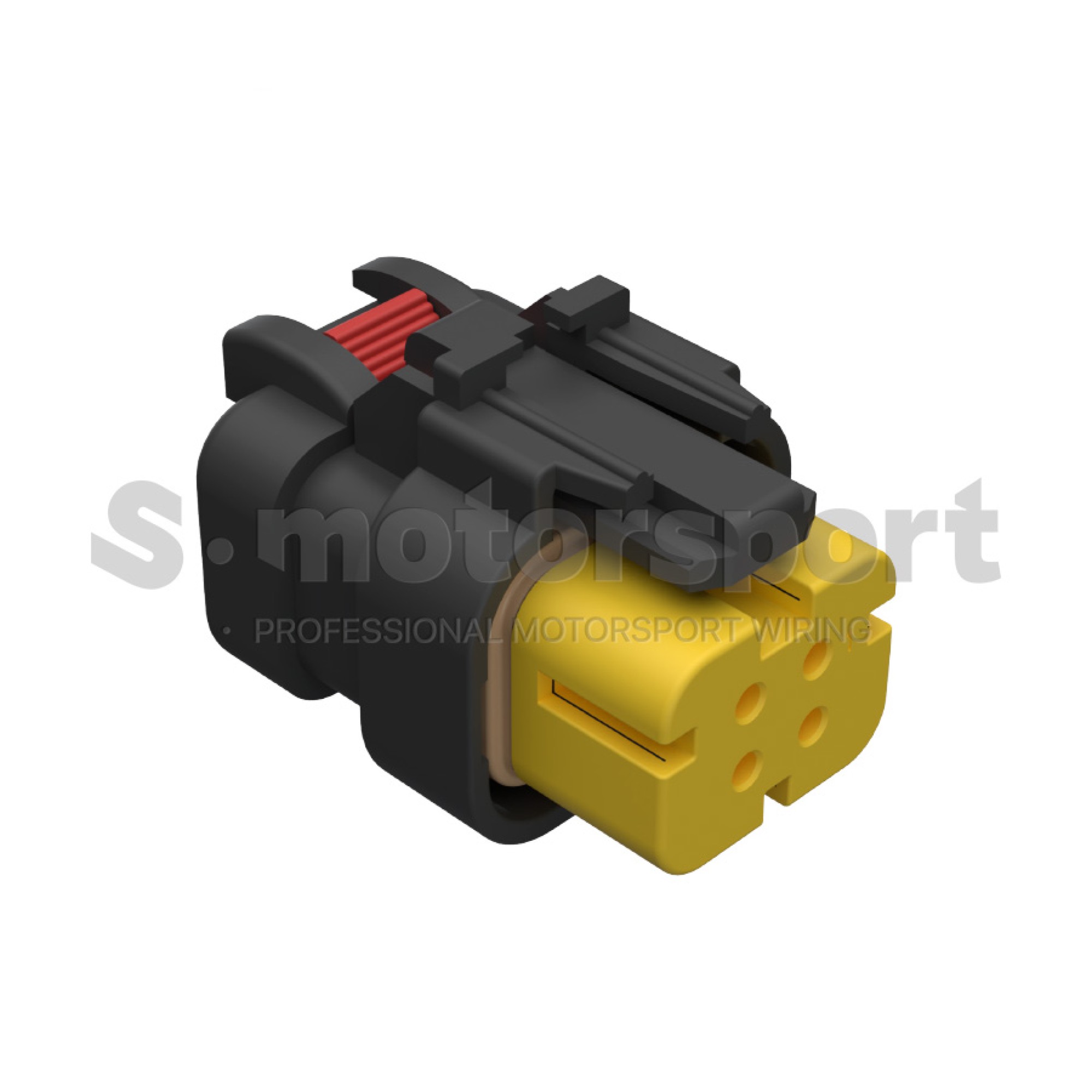 4-х контактный разъем TE AMP | AMPSEAL 16 Series | 776524-3 / AS16-ST-06-04SC-E | Socket