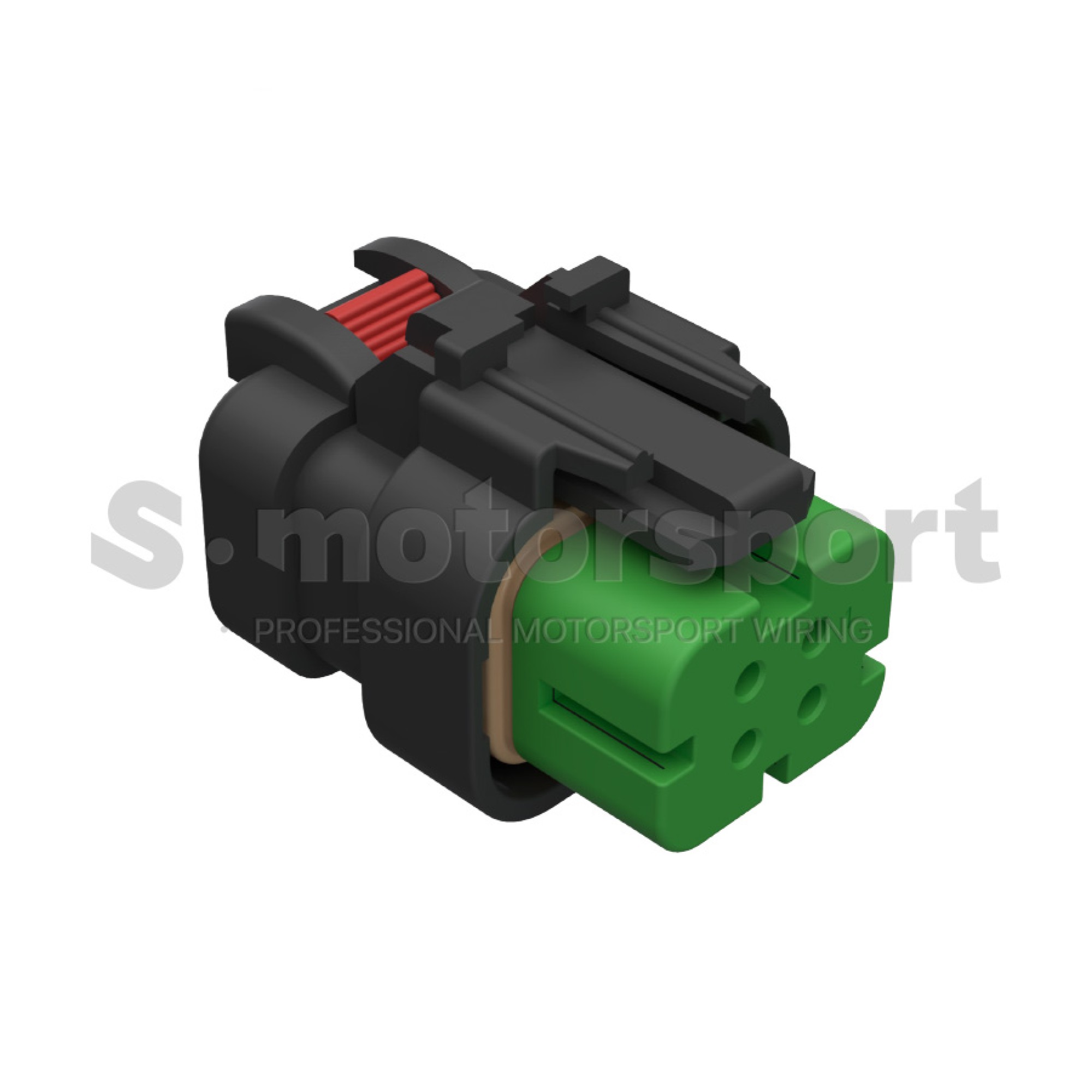 4-х контактный разъем TE AMP | AMPSEAL 16 Series | 776524-4 / AS16-ST-06-04SD-E | Socket