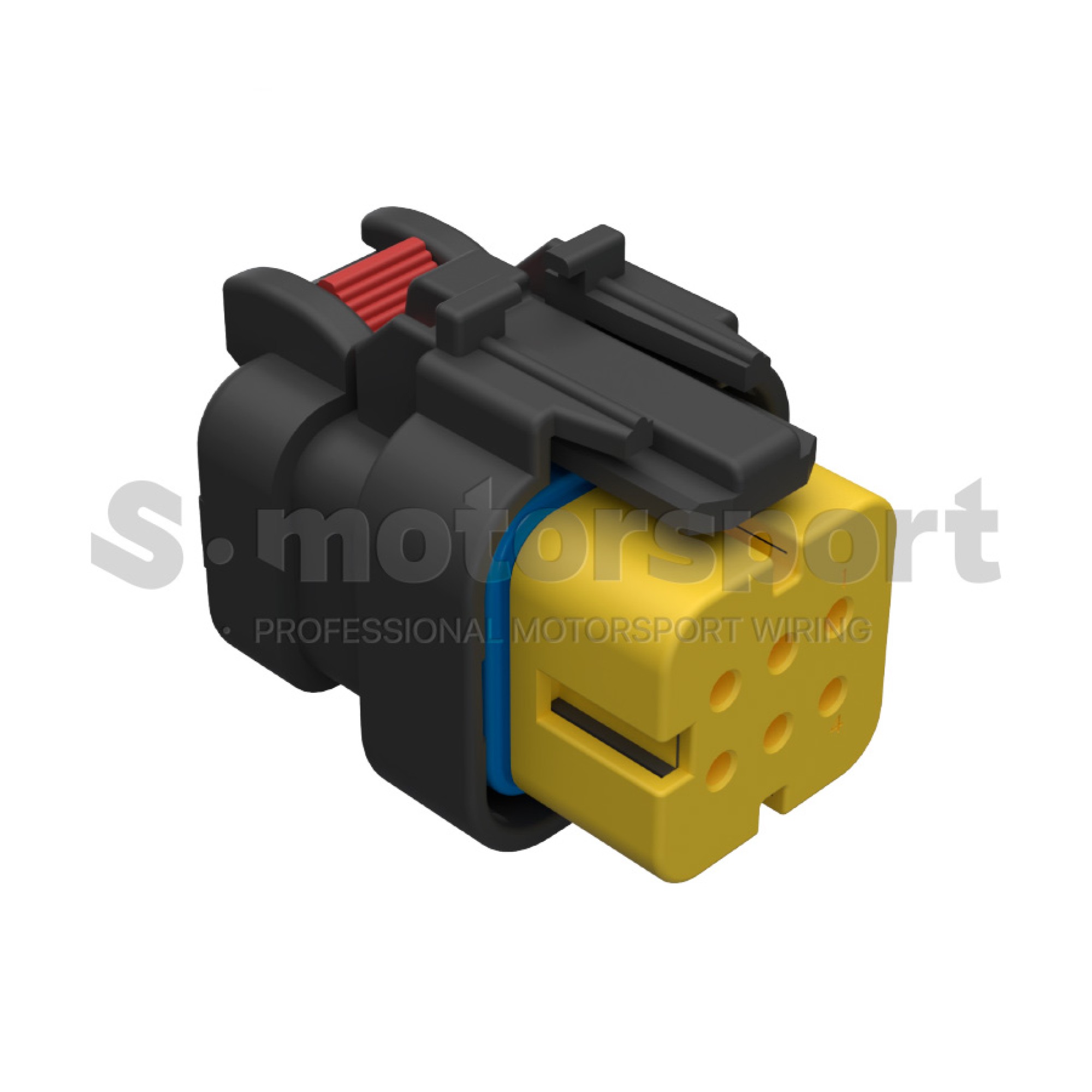 6-ти контактный разъем TE AMP | AMPSEAL 16 Series | 776531-3 / AS16-ST-06-06SC-E | Socket