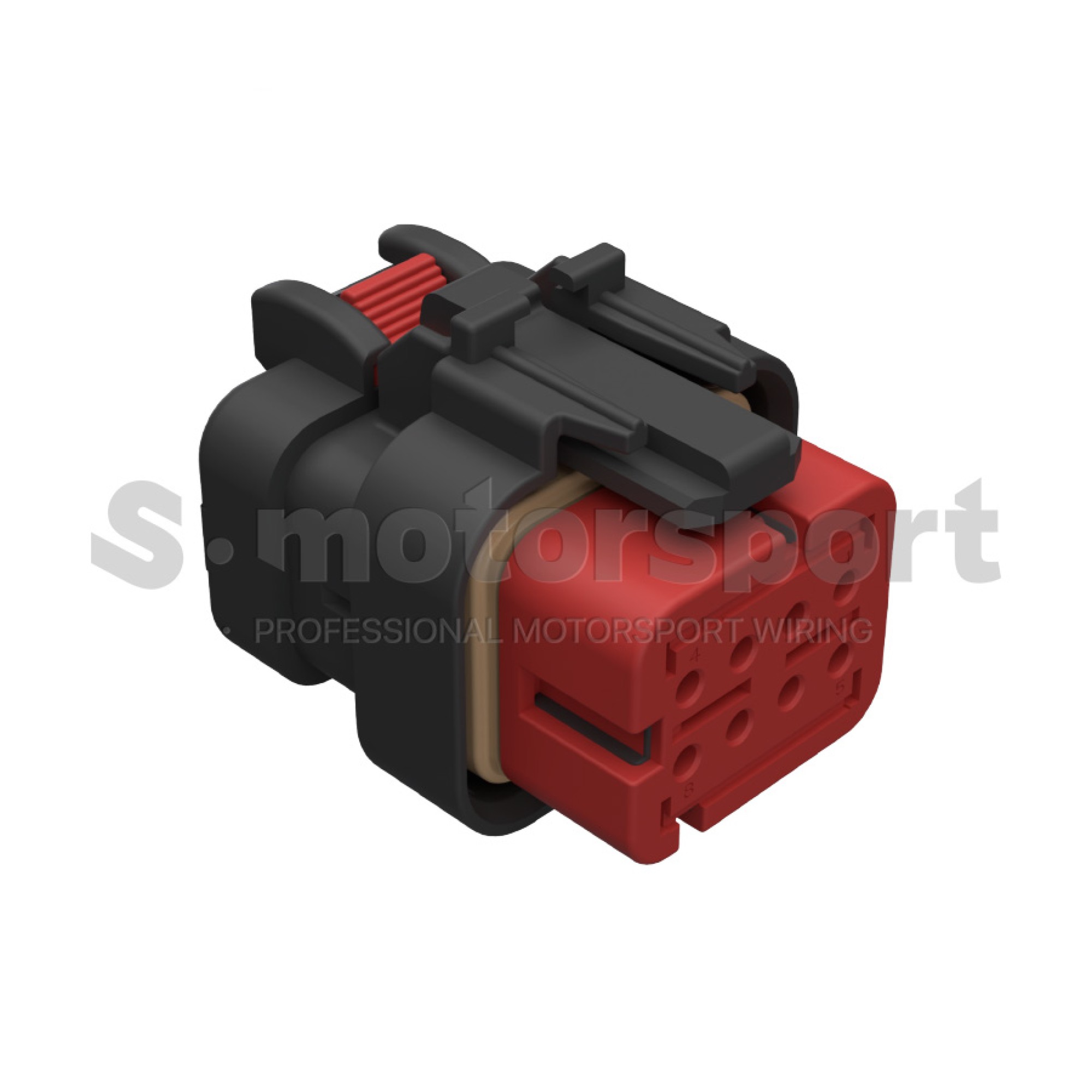 8-ми контактный разъем TE AMP | AMPSEAL 16 Series | 776532-1 / AS16-ST-06-08SA-E | Socket