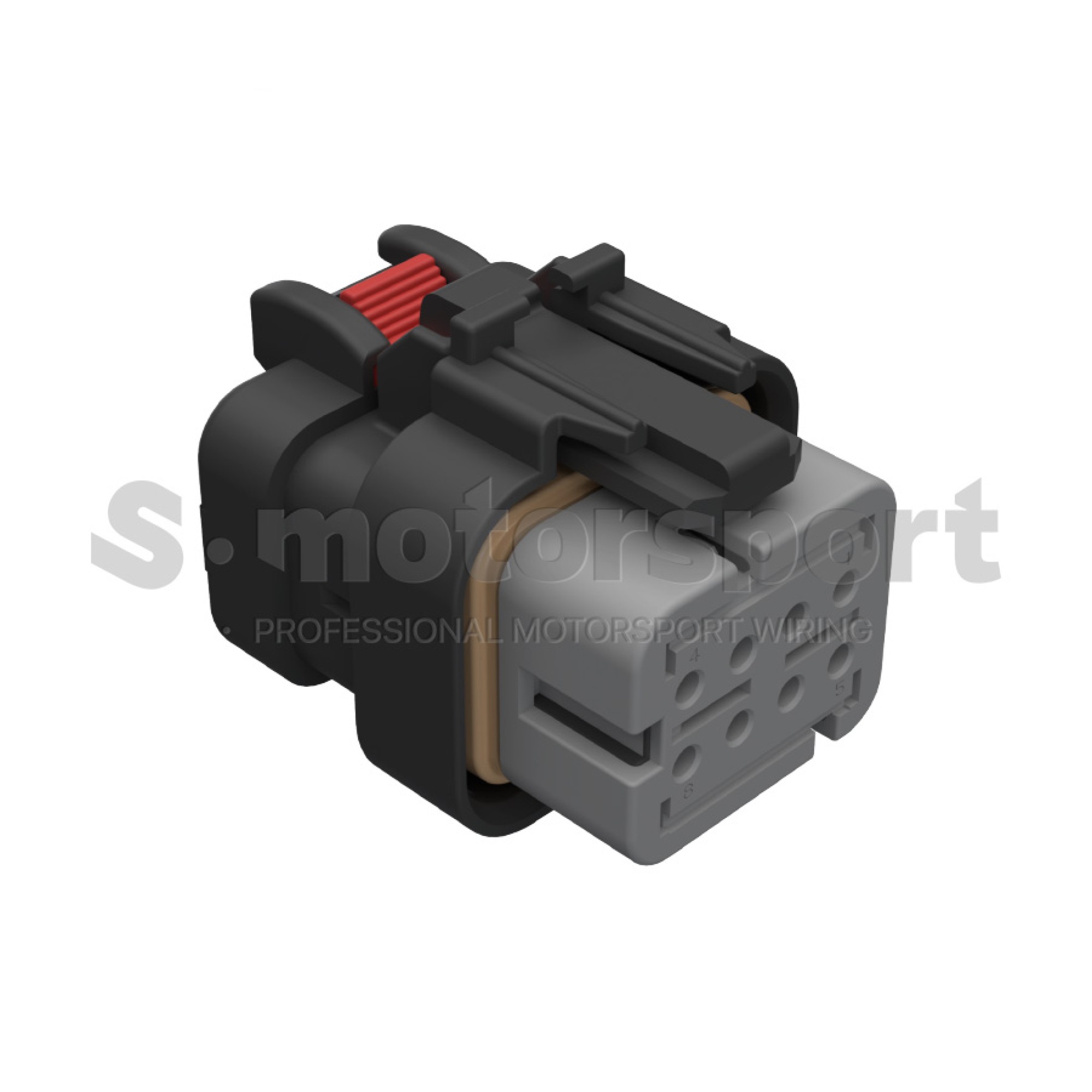 8-ми контактный разъем TE AMP | AMPSEAL 16 Series | 776532-2 / AS16-ST-06-08SB-E | Socket
