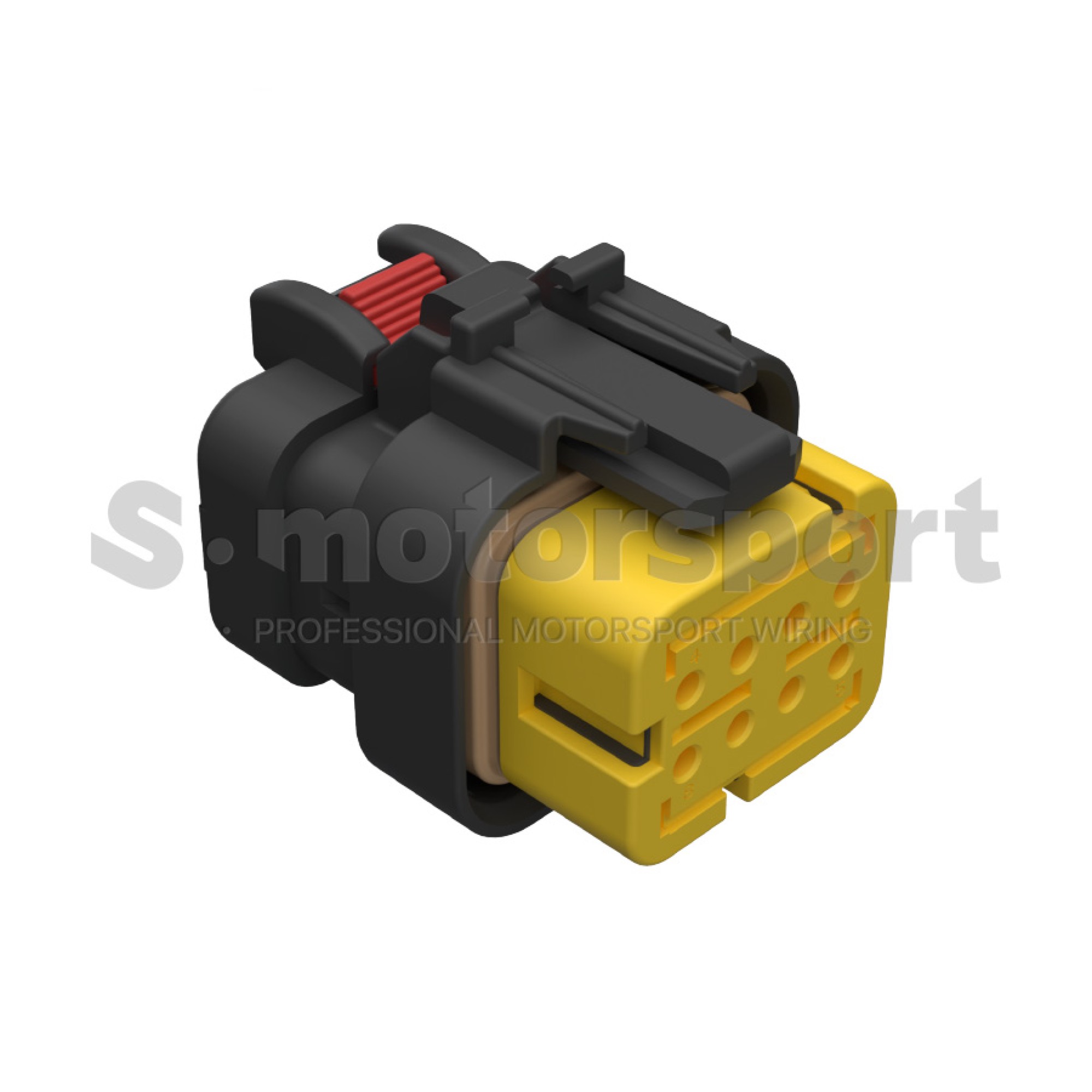 8-ми контактный разъем TE AMP | AMPSEAL 16 Series | 776532-3 / AS16-ST-06-08SC-E | Socket