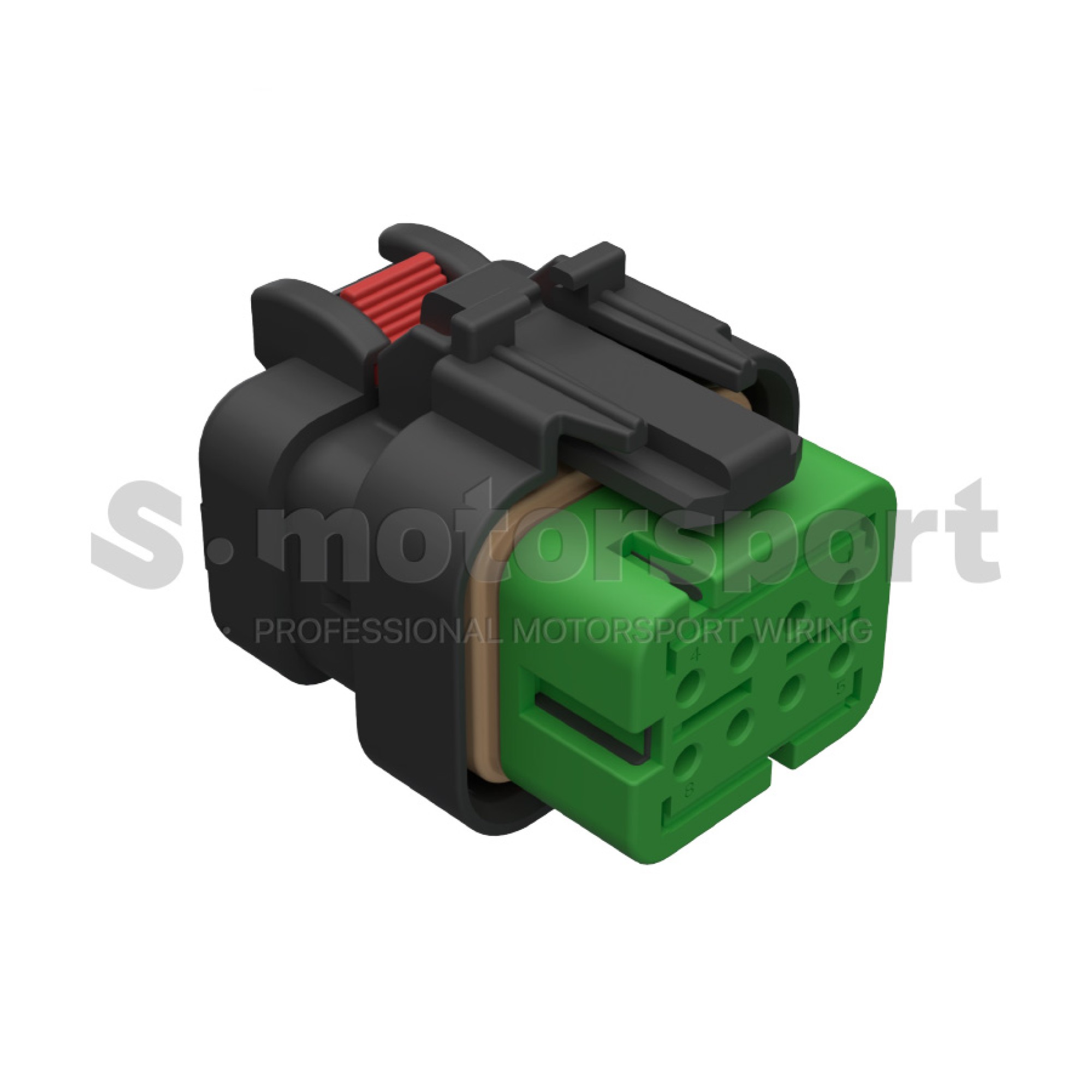 8-ми контактный разъем TE AMP | AMPSEAL 16 Series | 776532-4 / AS16-ST-06-08SD-E | Socket