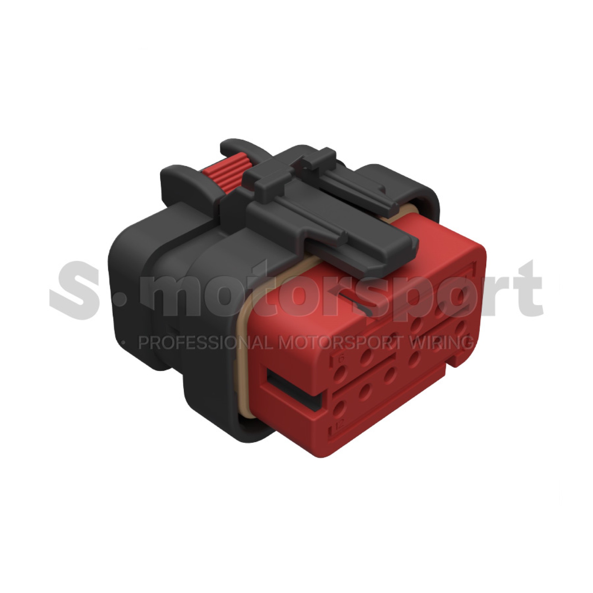 12-ти контактный разъем TE AMP | AMPSEAL 16 Series | 776533-1 / AS16-ST-06-12SA-E | Socket