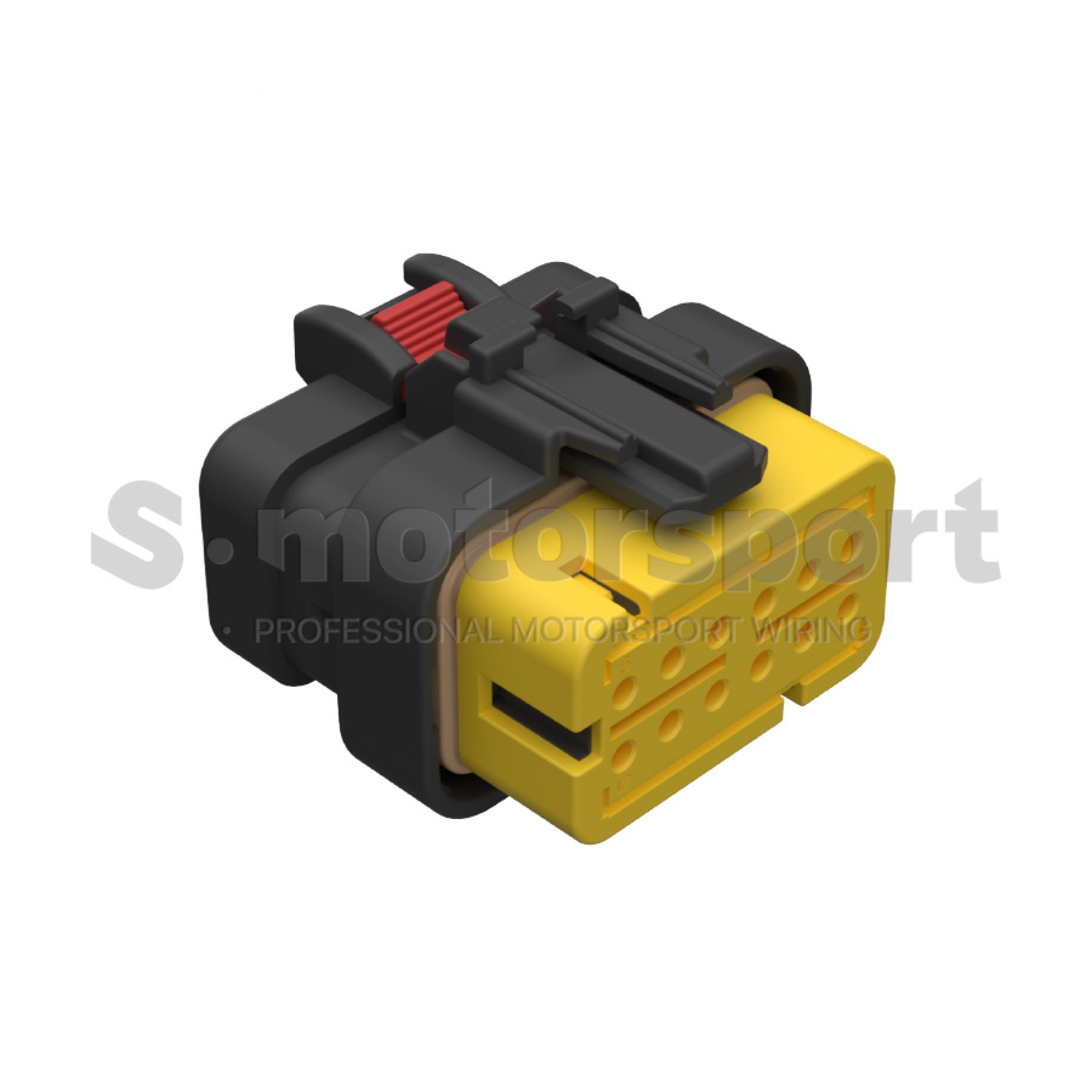 12-ти контактный разъем TE AMP | AMPSEAL 16 Series | 776533-3 / AS16-ST-06-12SC-E | Socket