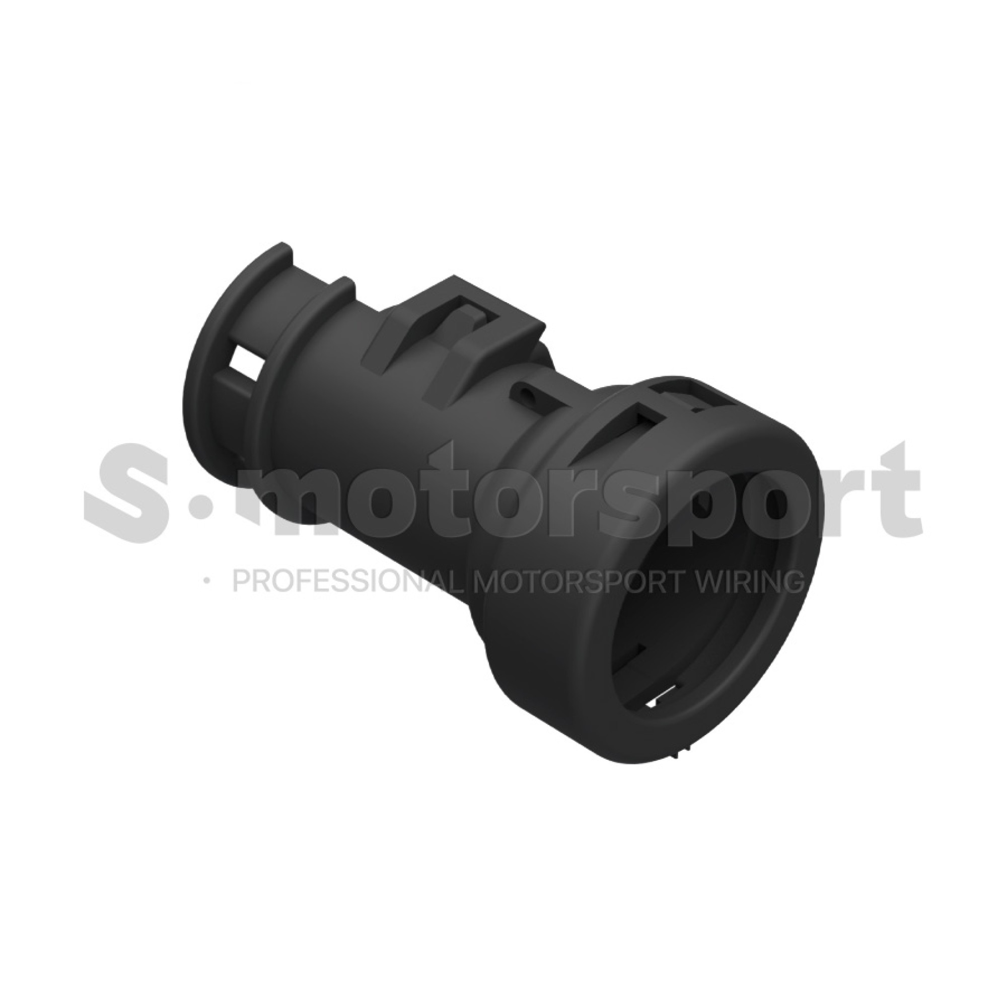 Бэкшел прямой TE AMP | Circular DIN Series | 1534791-1 | Straight 180°