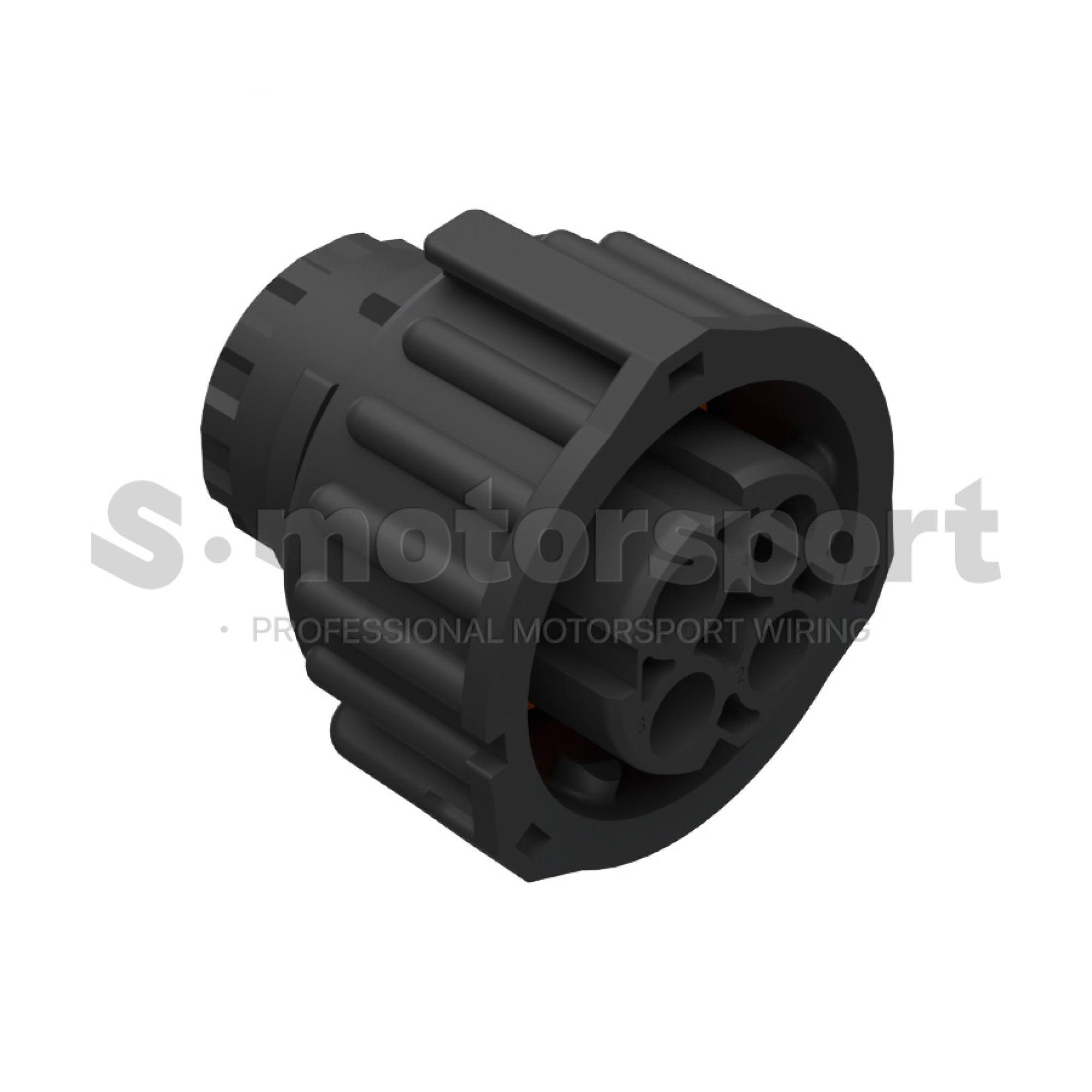 3-х контактный разъем TE AMP | Circular DIN Series | 1-967325-2 | Socket