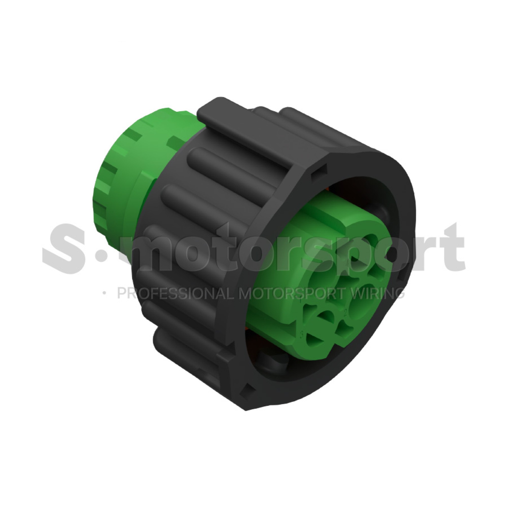 2-х контактный разъем TE AMP | Circular DIN Series | 3-967325-3 | Socket