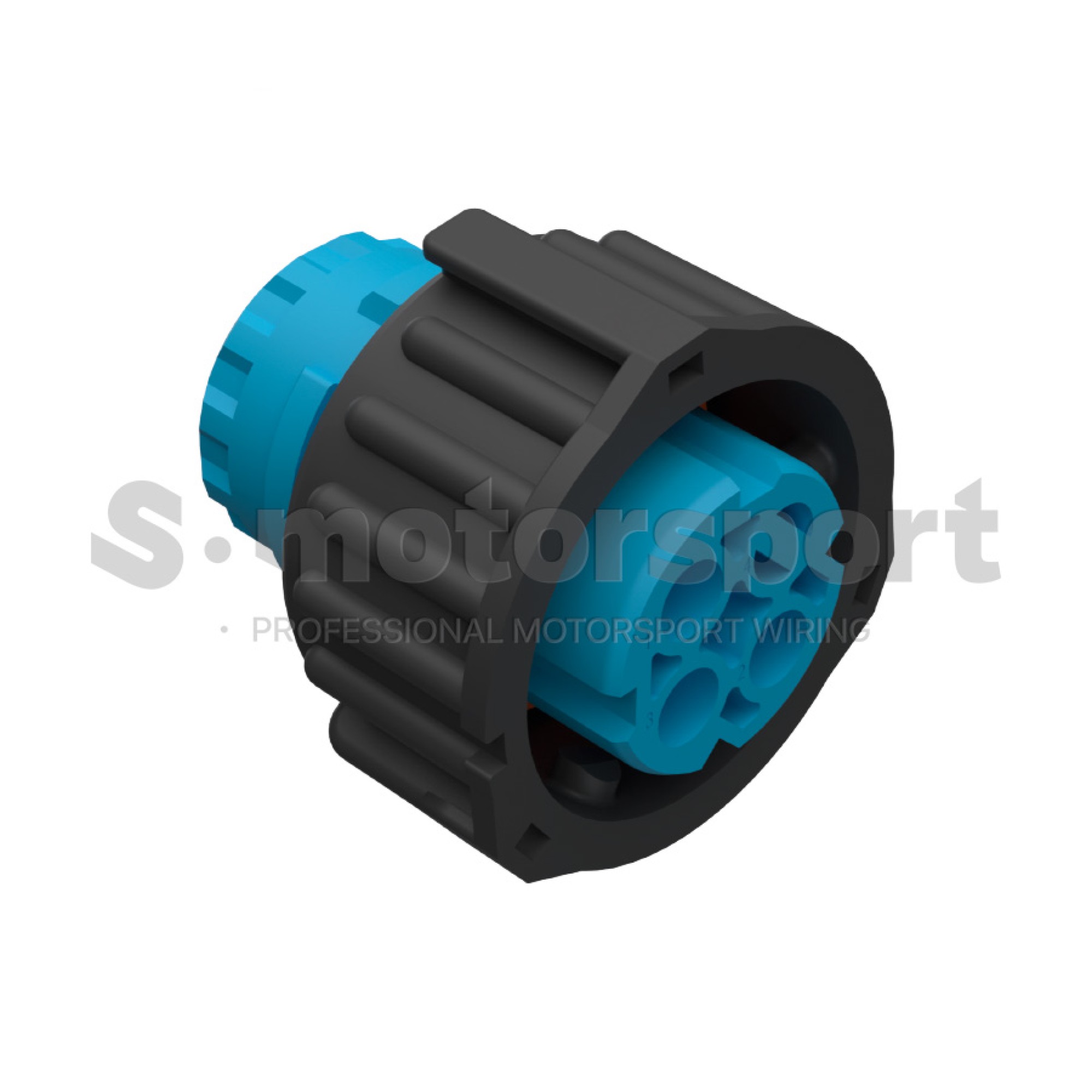 3-х контактный разъем TE AMP | Circular DIN Series | 4-967325-2 | Socket