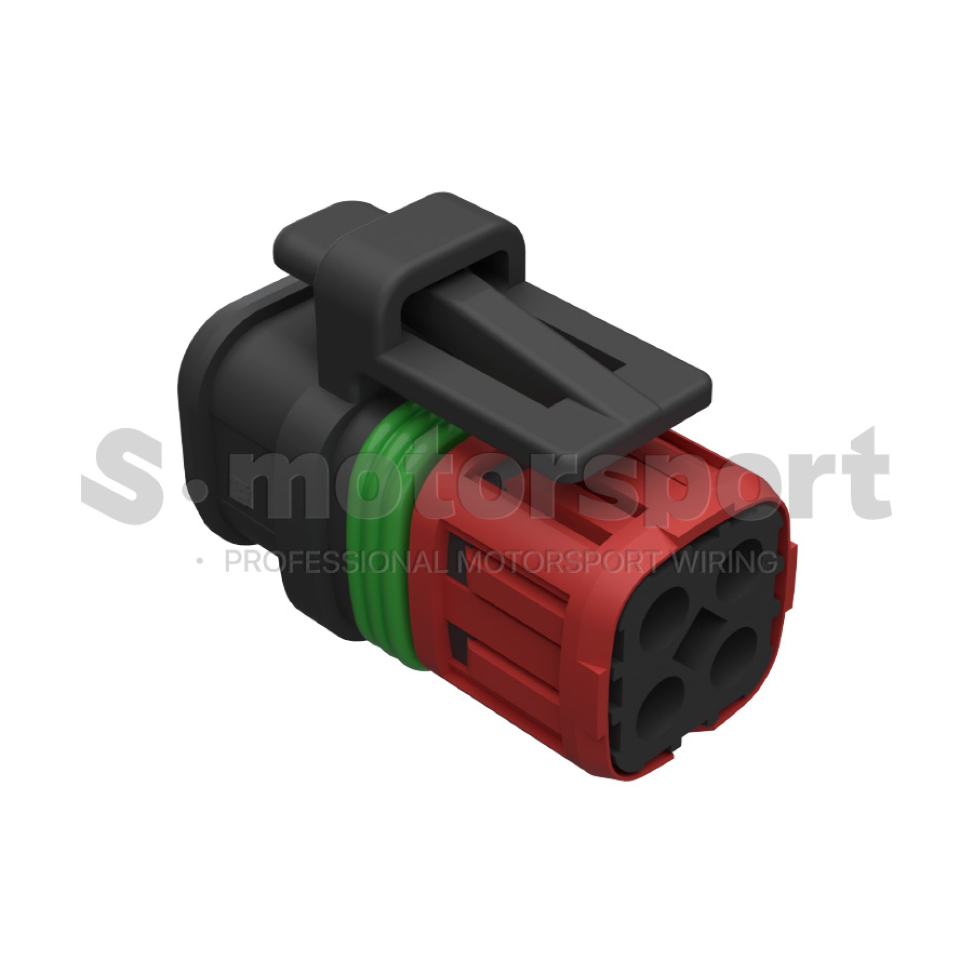 4-х контактный разъем TE AMP | Circular DIN Series | 1337352-1 | Socket